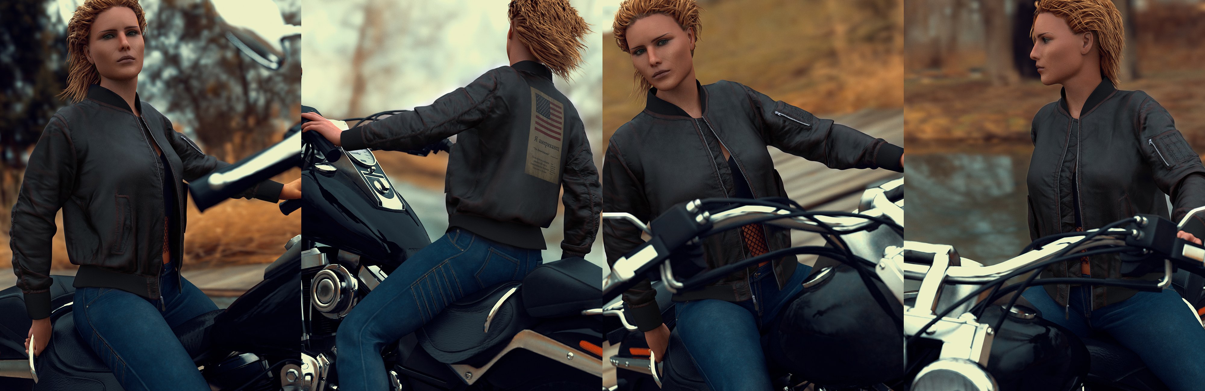 MA-1 Flight Jacket for Genesis 3 Female(s) MA-1 Flight Jacket for Genesis 3 Female(s) by: Linday, 3D Models by Daz 3D