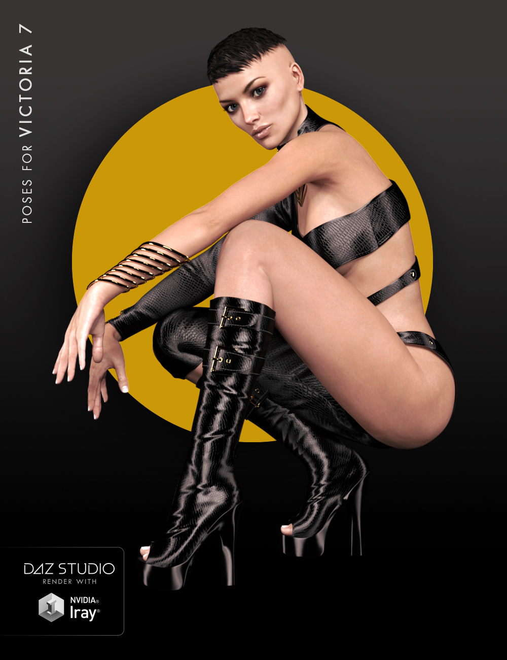PRVKTR Poses for Victoria 7 by: Shimuzu, 3D Models by Daz 3D