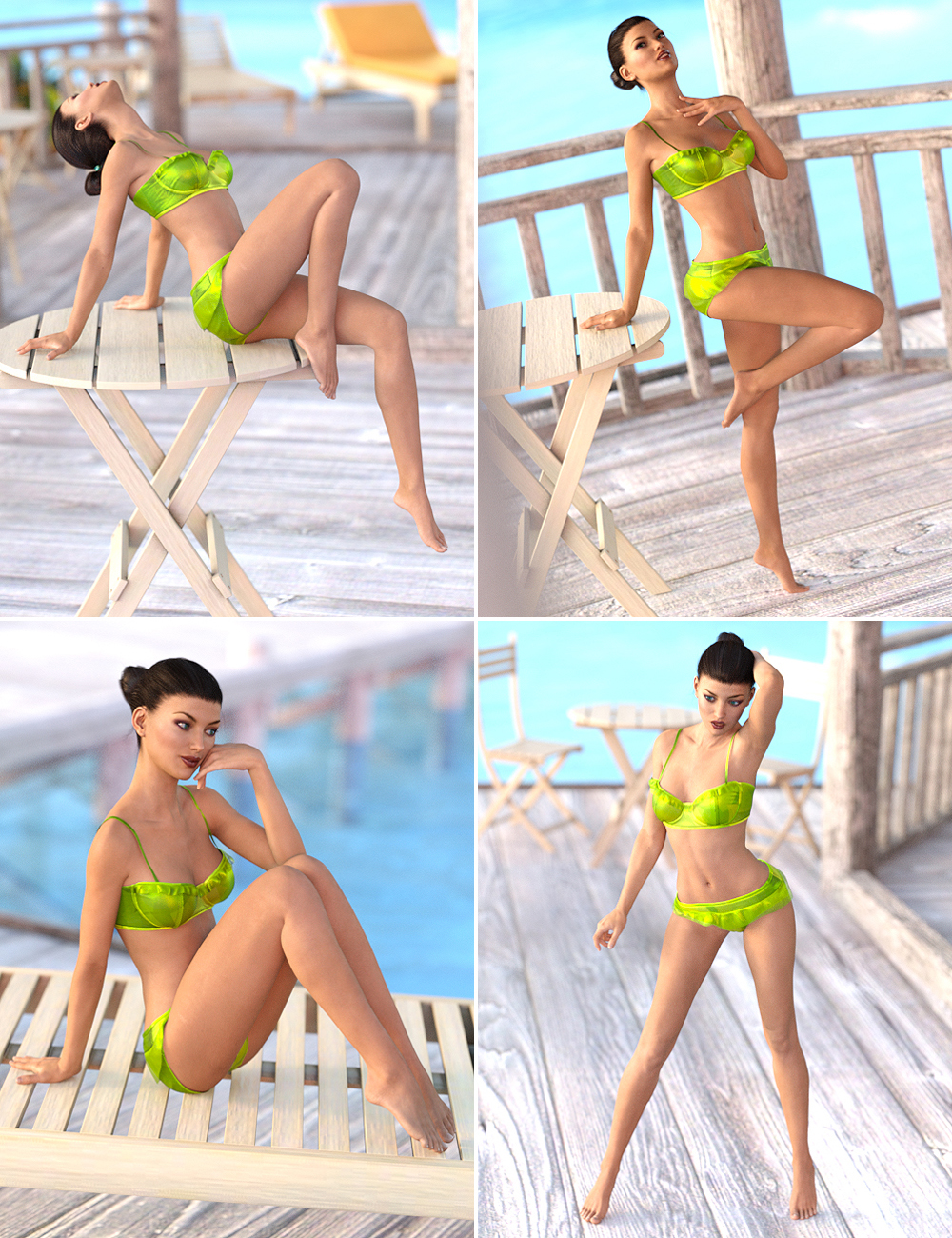 Sun Kissed Poses and Expressions for Genesis 3 Female(s) Sun Kissed Poses and Expressions for Genesis 3 Female(s) by: Val3dart, 3D Models by Daz 3D