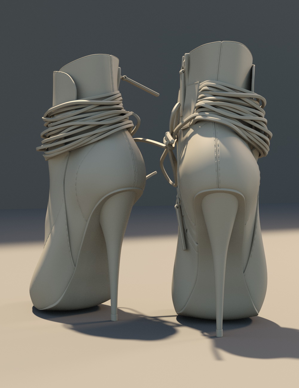 Open Toe High Heel Boots for Genesis 3 Female(s) | Daz 3D