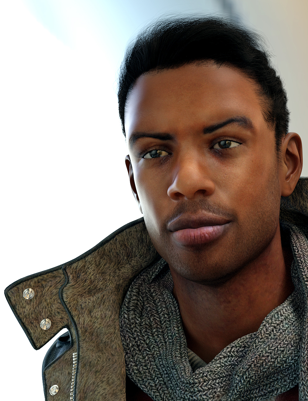 DeShawn for Genesis 3 Male and Darius 7 by: Virtual_World, 3D Models by Daz 3D