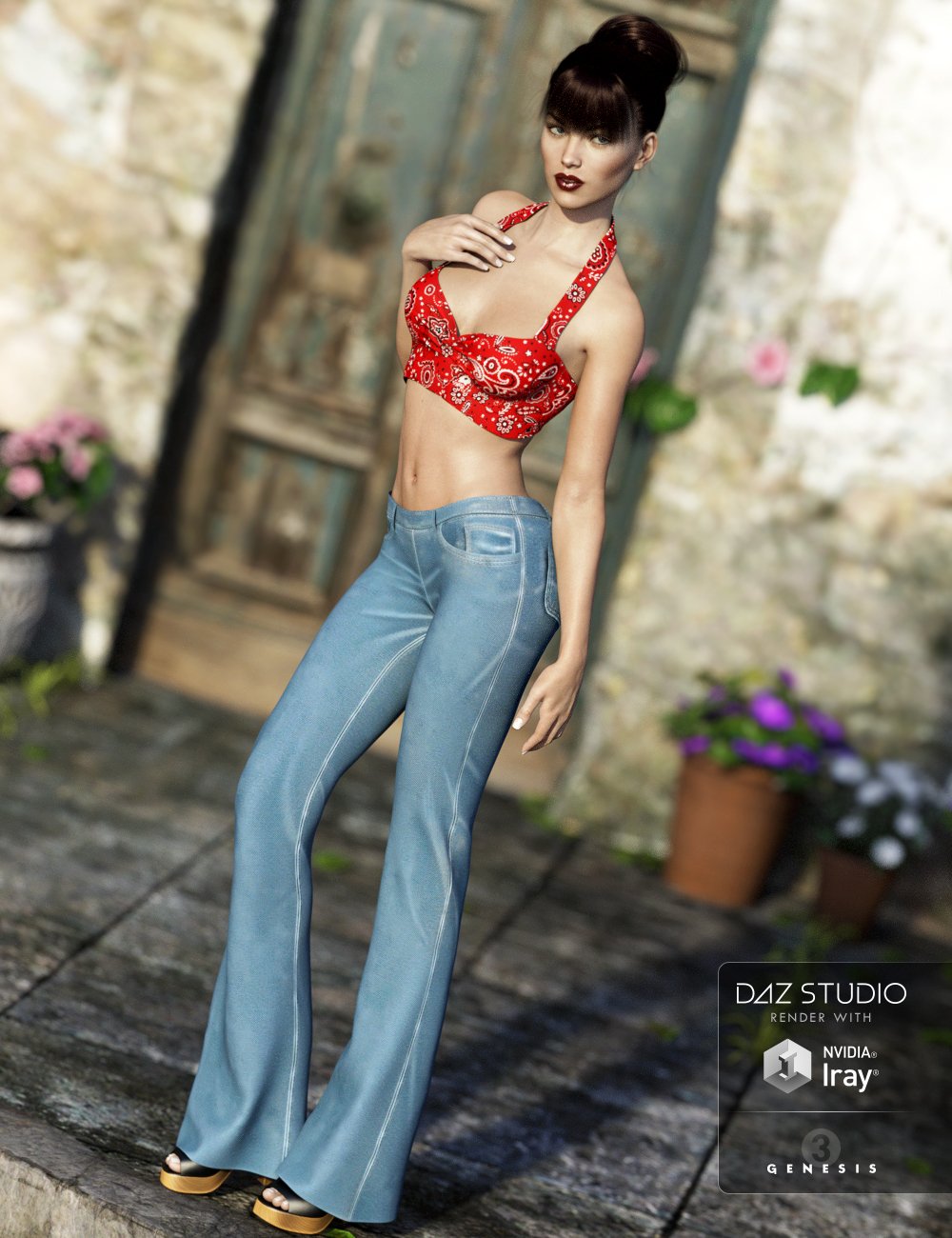 Daydreamer Outfit for Genesis 3 Female(s) by: DemianOziChick, 3D Models by Daz 3D