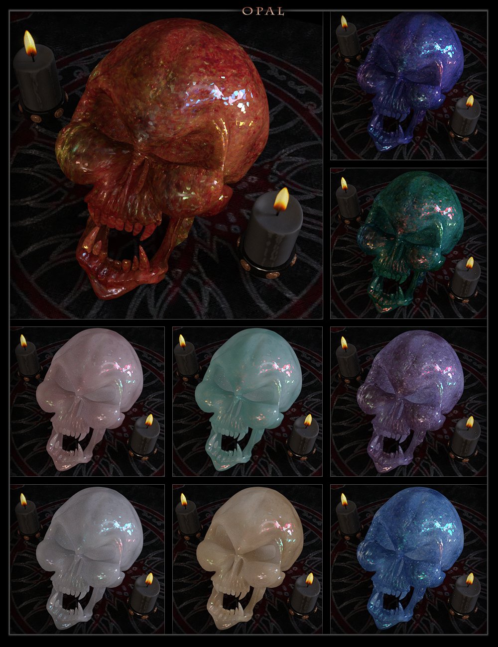 Gemology Iray Shaders Volume II Gemology Iray Shaders Volume II by: IgnisSerpentus, 3D Models by Daz 3D