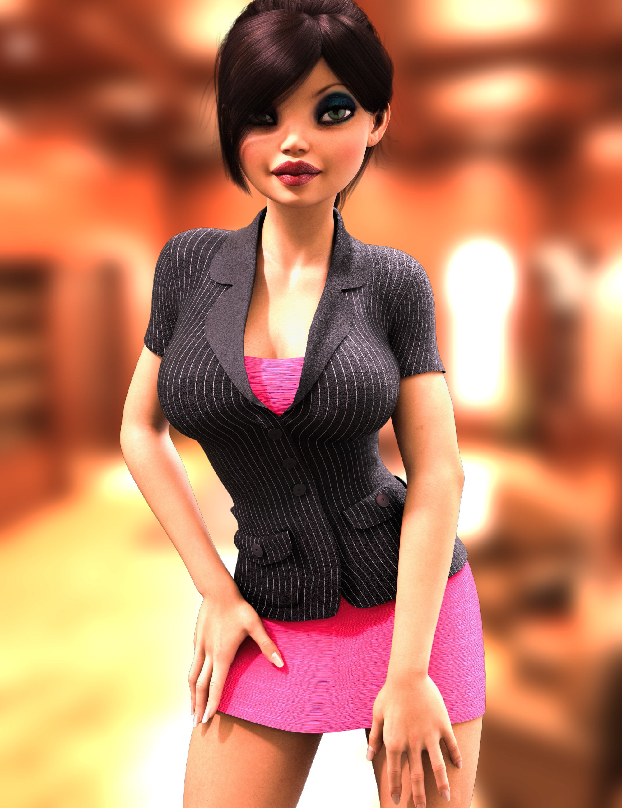 i13 Estate Agent's Outfit for the Genesis 3 Female(s) by: ironman13, 3D Models by Daz 3D