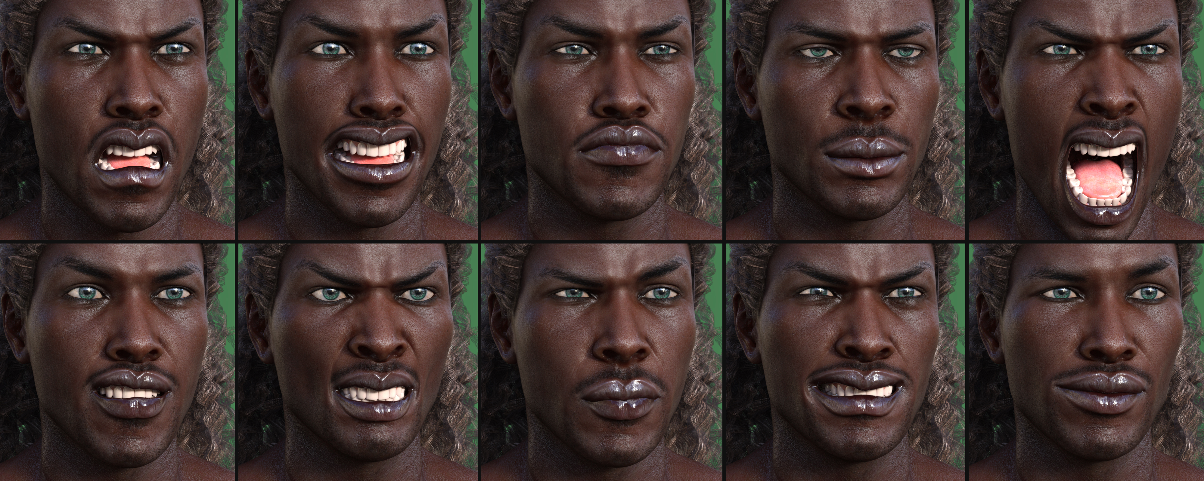 Darius 7 Wild Expressive by: Neikdian, 3D Models by Daz 3D