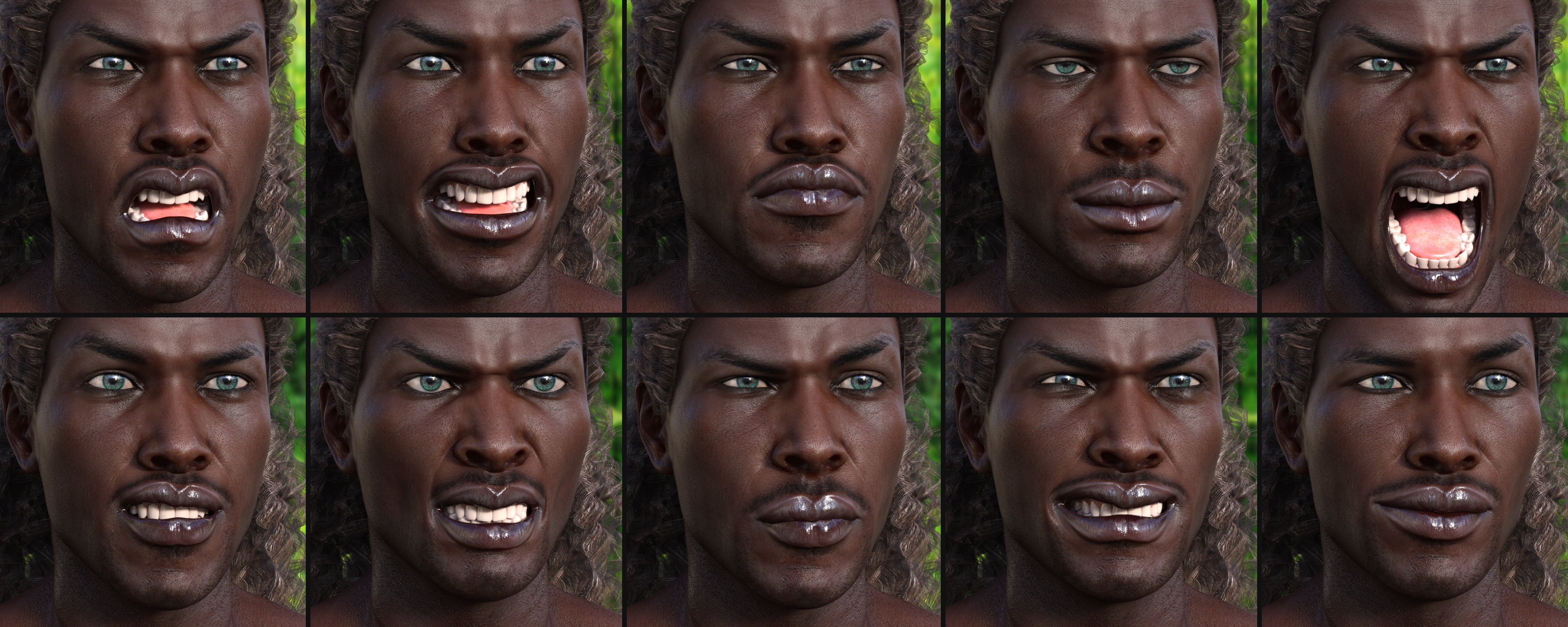 Darius 7 Wild Expressive by: Neikdian, 3D Models by Daz 3D