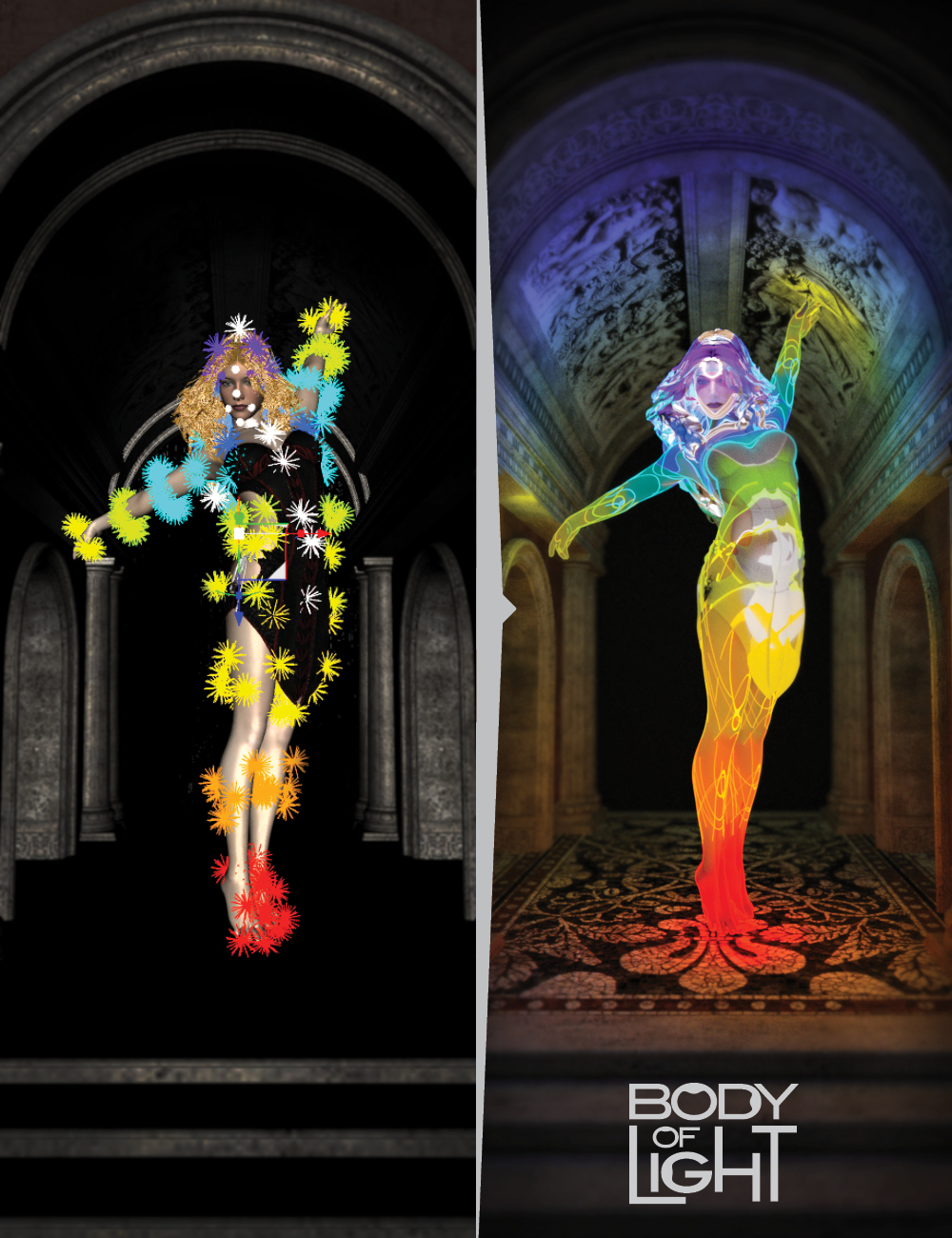 Body of Light by: Marshian, 3D Models by Daz 3D