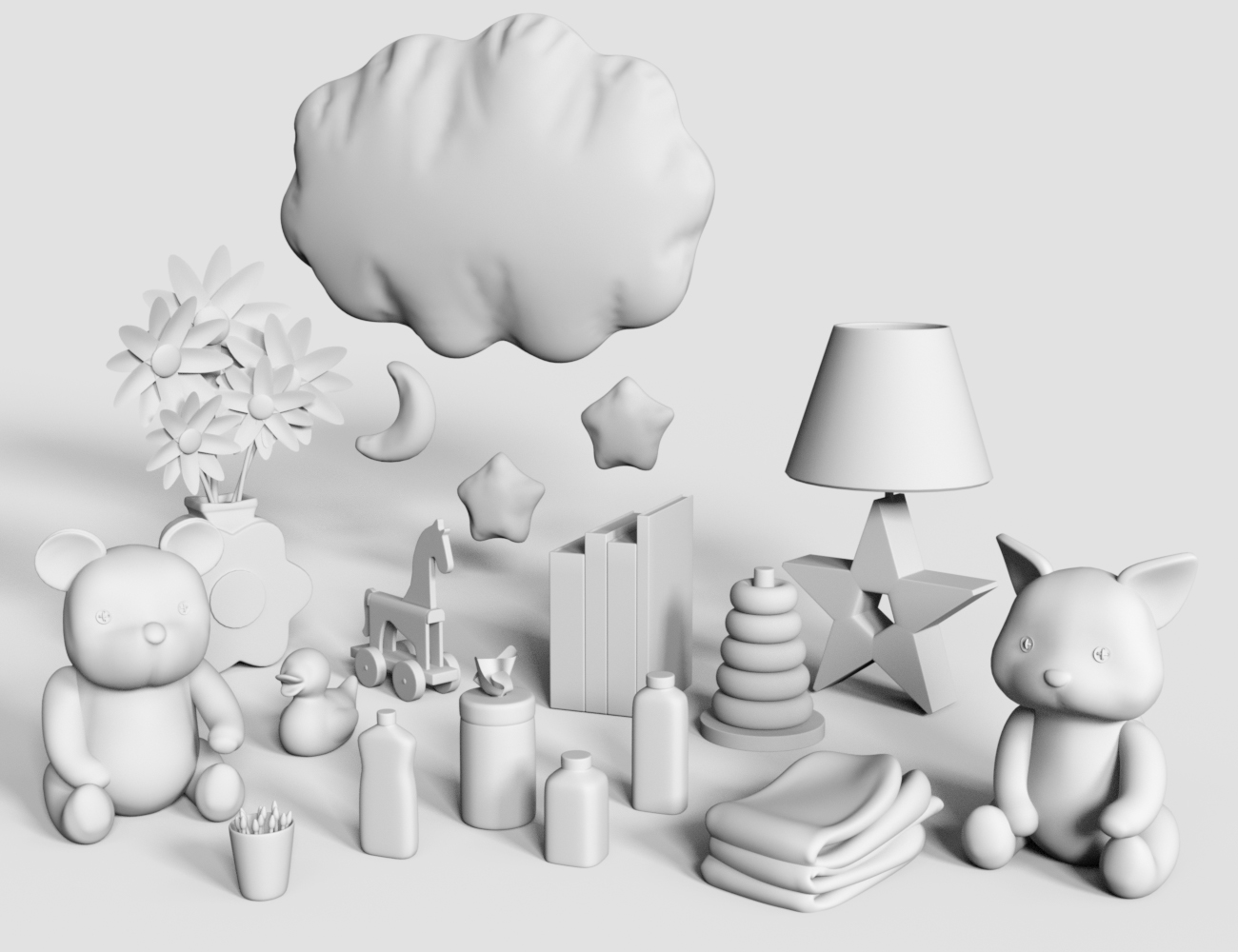 Nursery by: SloshWerks, 3D Models by Daz 3D