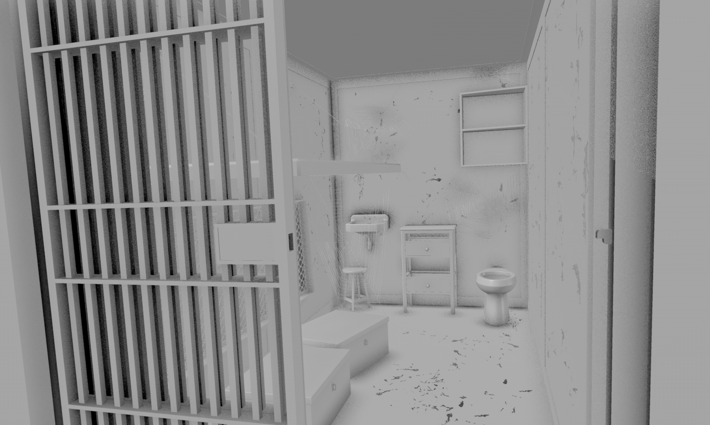 Haunted Prison Cell by: PerspectX, 3D Models by Daz 3D