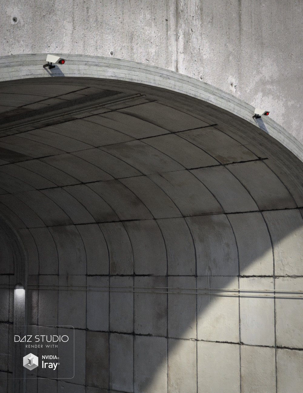 Base Road Tunnel by: , 3D Models by Daz 3D