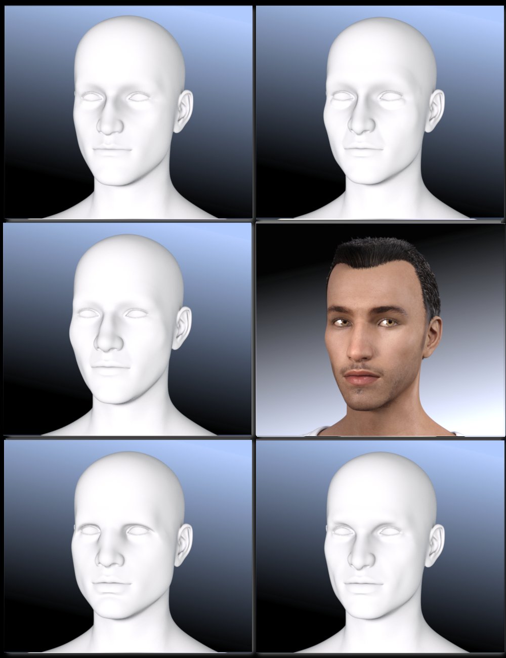 People of Earth: Faces of Europe Genesis 3 Male People of Earth: Faces of Europe Genesis 3 Male by: Sickleyield, 3D Models by Daz 3D