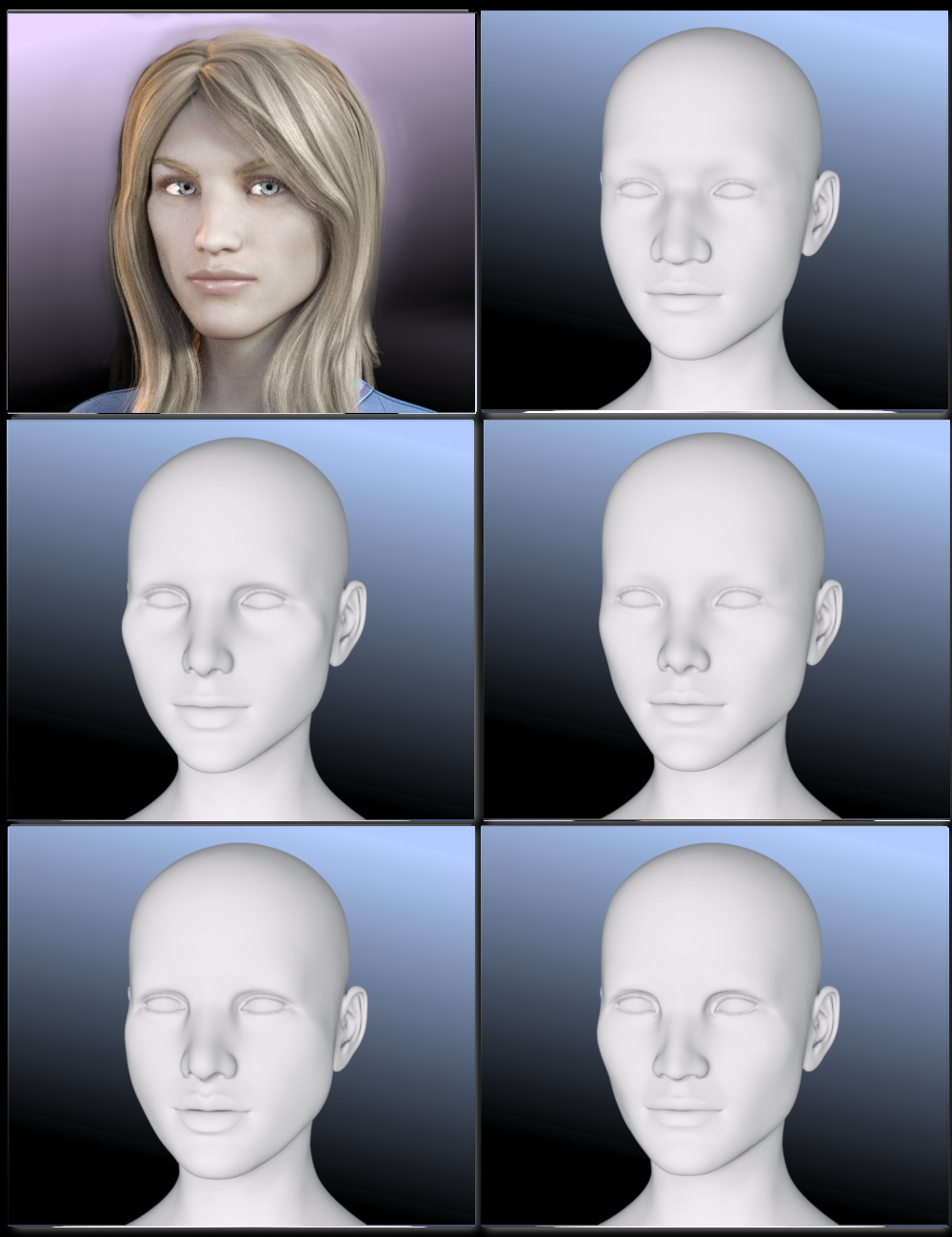 People of Earth: Faces of Europe Genesis 3 Female by: Sickleyield, 3D Models by Daz 3D