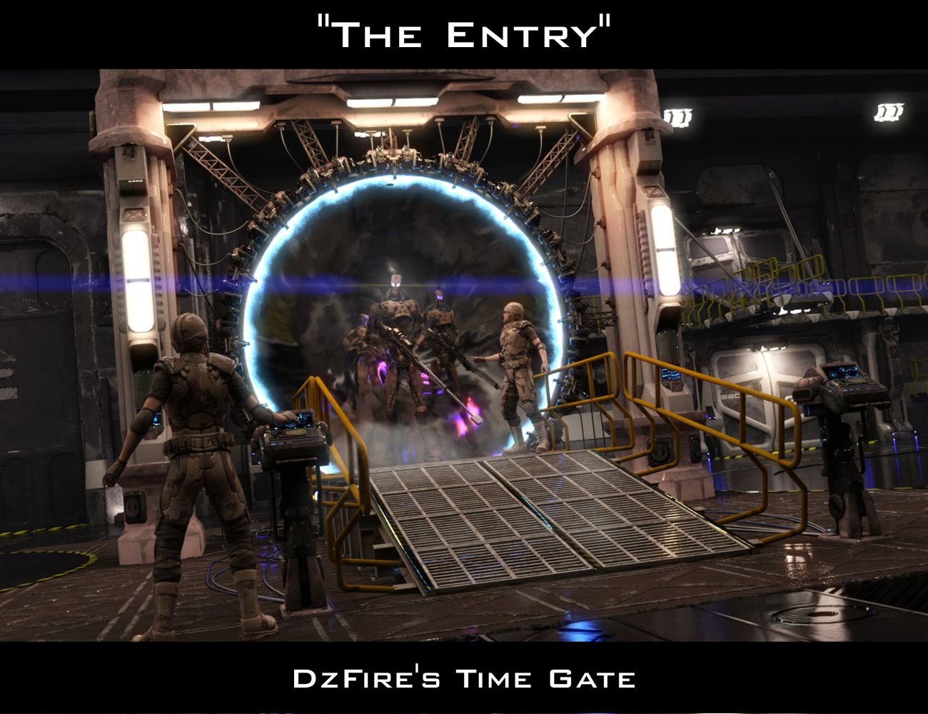 Time Gate Time Gate by: DzFire, 3D Models by Daz 3D