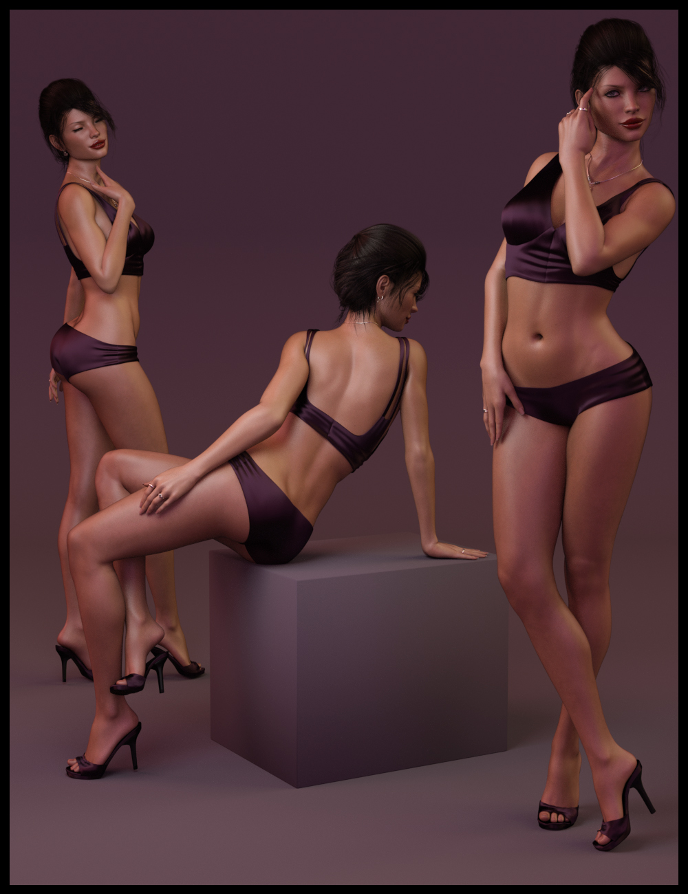 Honey Poses for Genesis 3 Female by: lunchlady, 3D Models by Daz 3D