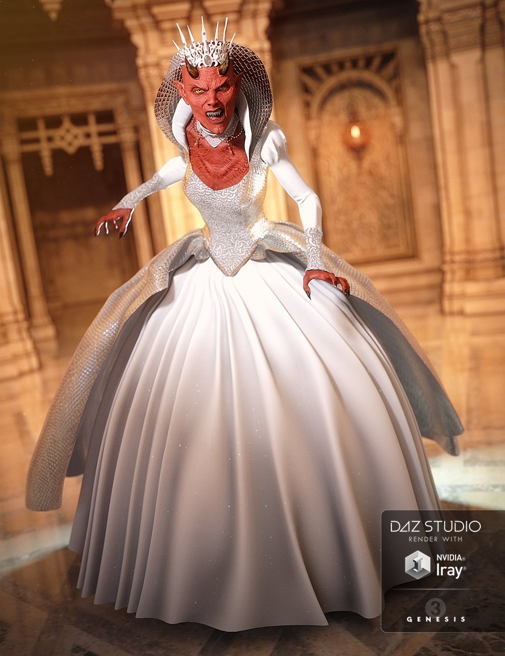 Deliciously Evil Queen Outfit for Genesis 3 Female(s) Deliciously Evil Queen Outfit for Genesis 3 Female(s) by: NikisatezDemian, 3D Models by Daz 3D