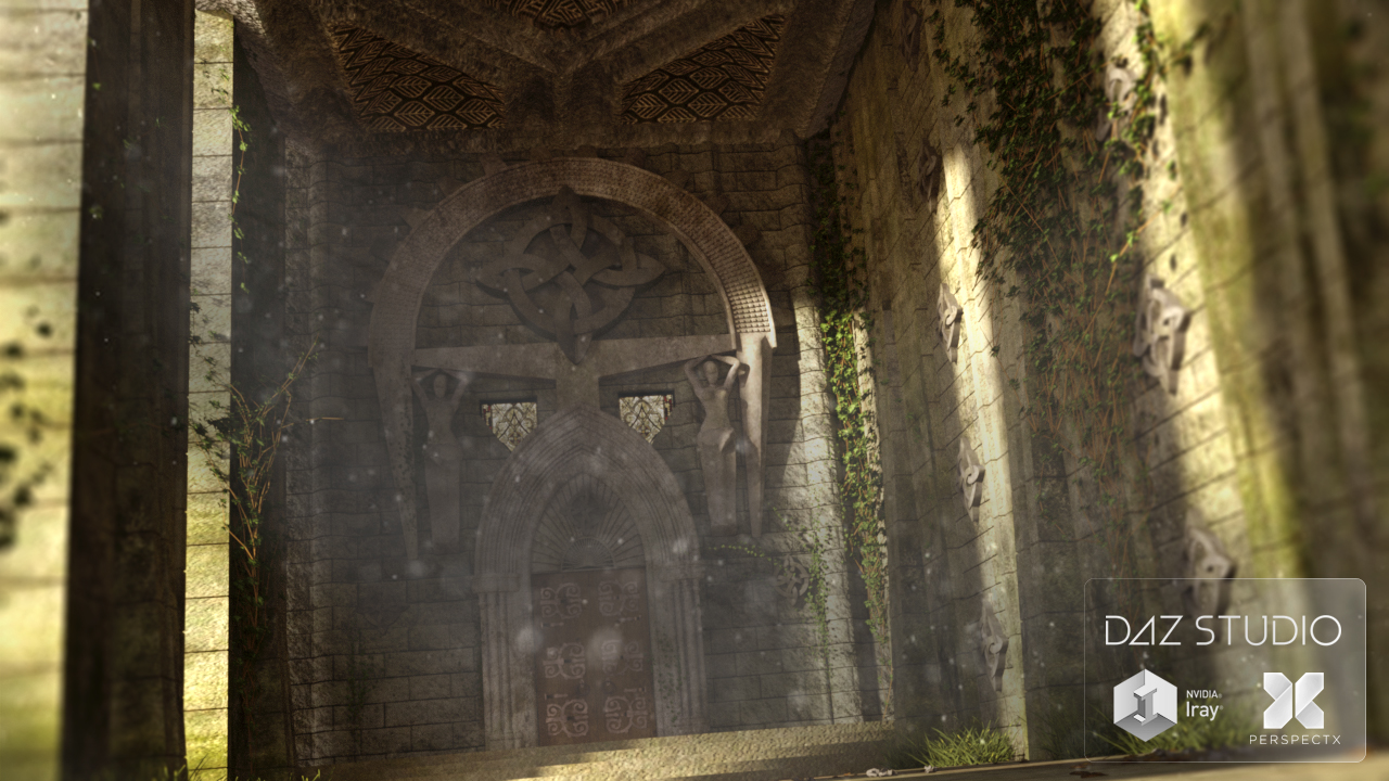 Ancient Fantasy Hall by: PerspectX, 3D Models by Daz 3D