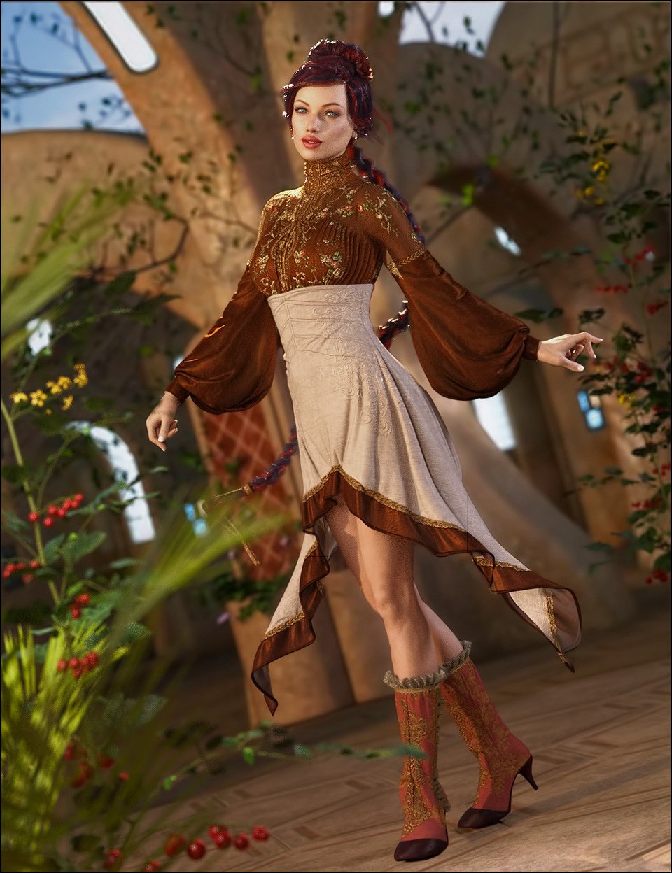 Marionette for Genesis 3 Female(s) by: SHIFTING IMAGES, 3D Models by Daz 3D