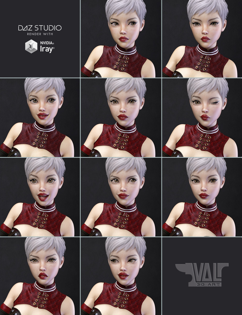 Ikaros Poses and Expressions for Genesis 3 Female(s) Ikaros Poses and Expressions for Genesis 3 Female(s) by: Val3dart, 3D Models by Daz 3D
