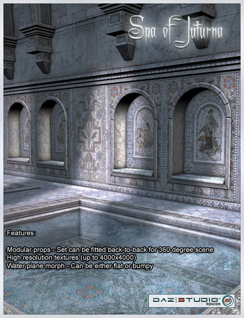 Spa of Juturna by: , 3D Models by Daz 3D