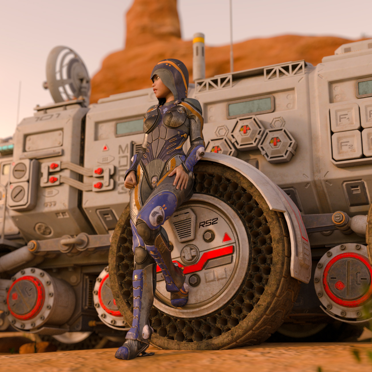 Tau Ceti Overseer - Sci-fi Armor for Genesis 3 Female(s) Tau Ceti Overseer - Sci-fi Armor for Genesis 3 Female(s) by: Aeon Soul, 3D Models by Daz 3D