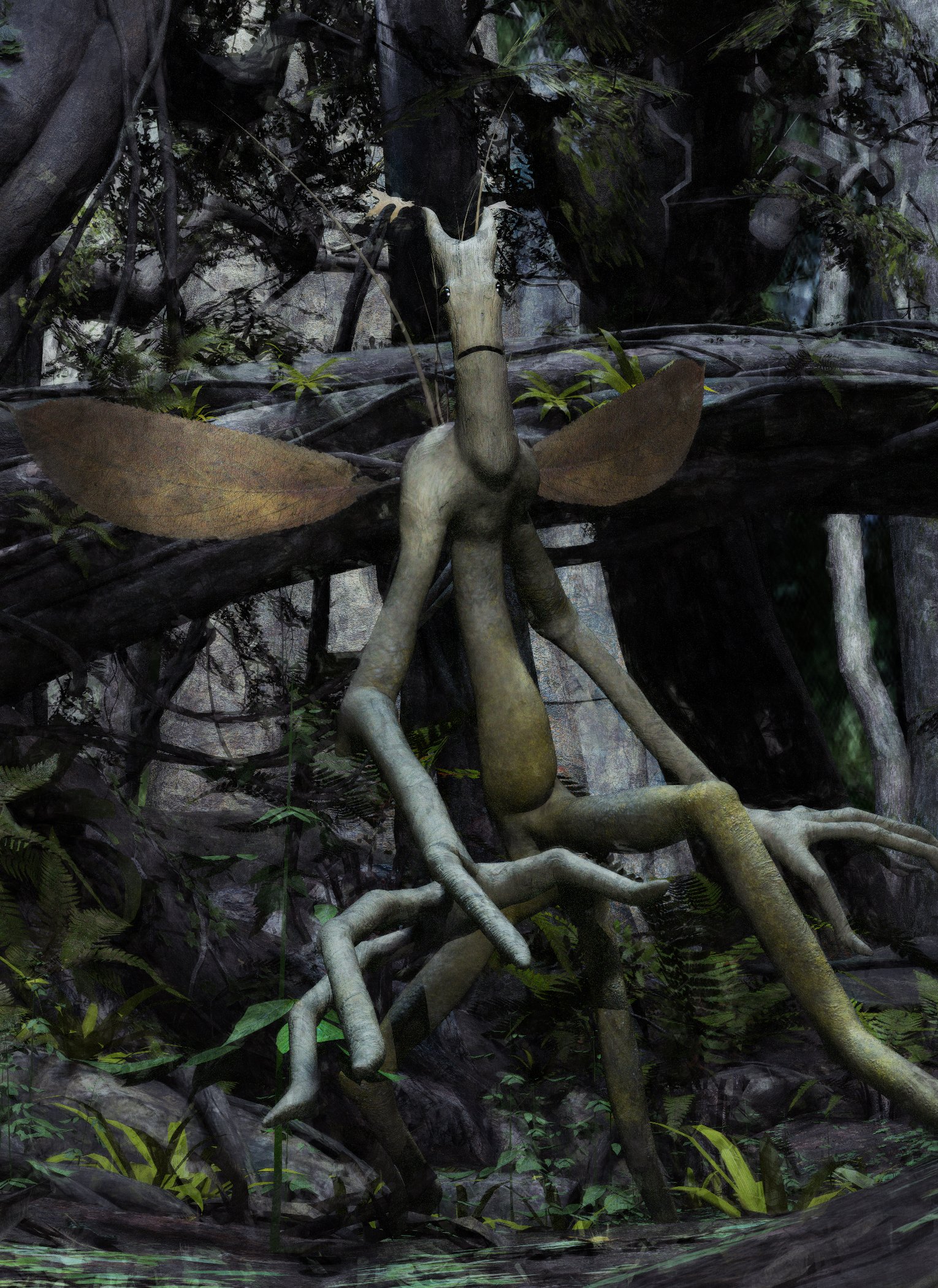 Twiglet Wood Spirit Twiglet Wood Spirit by: The AntFarm, 3D Models by Daz 3D