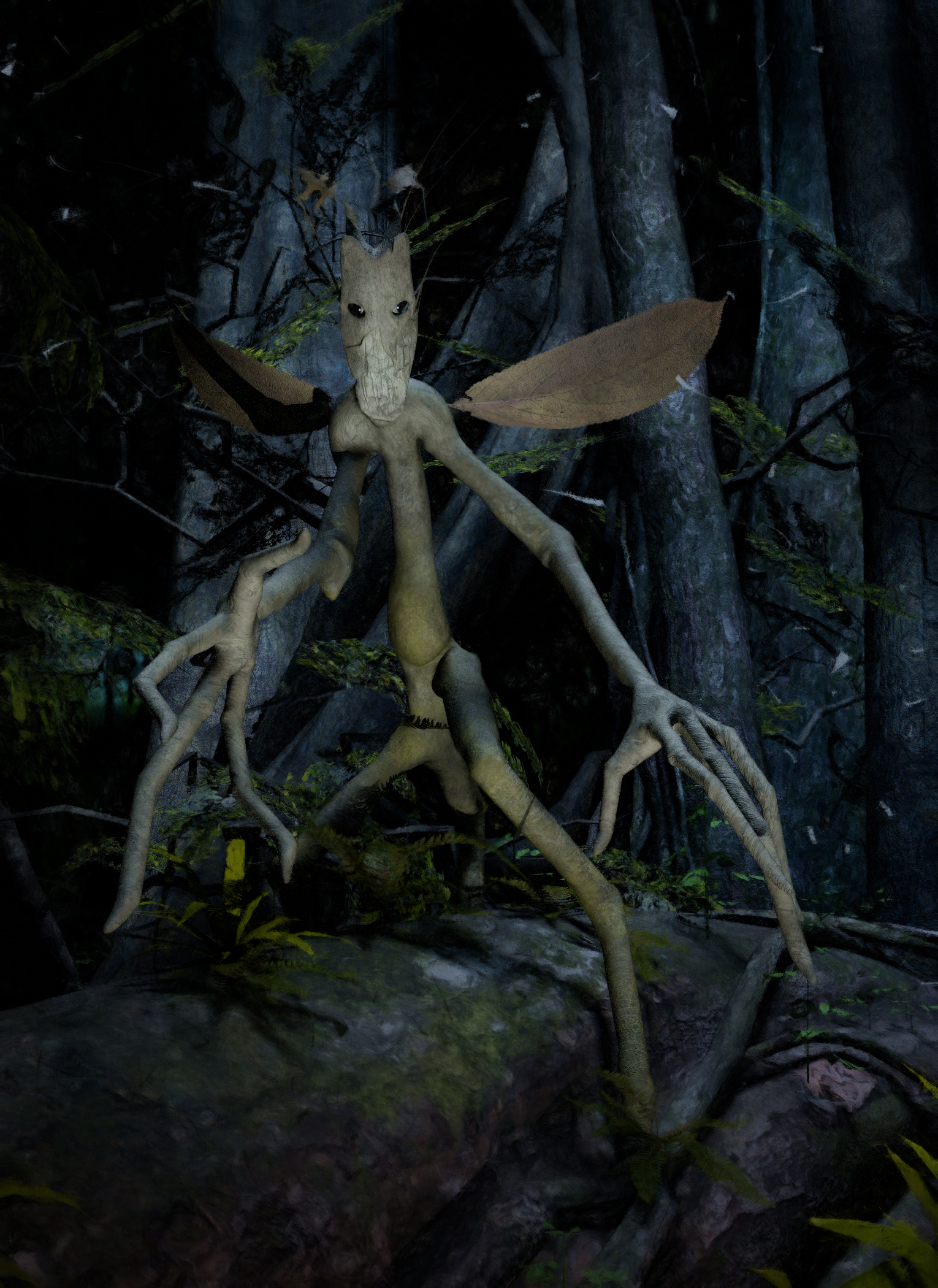 Twiglet Wood Spirit Twiglet Wood Spirit by: The AntFarm, 3D Models by Daz 3D
