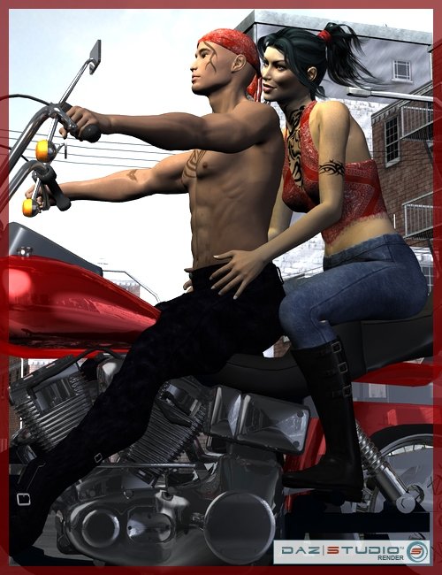 Road Hog Action by: Don Albert, 3D Models by Daz 3D
