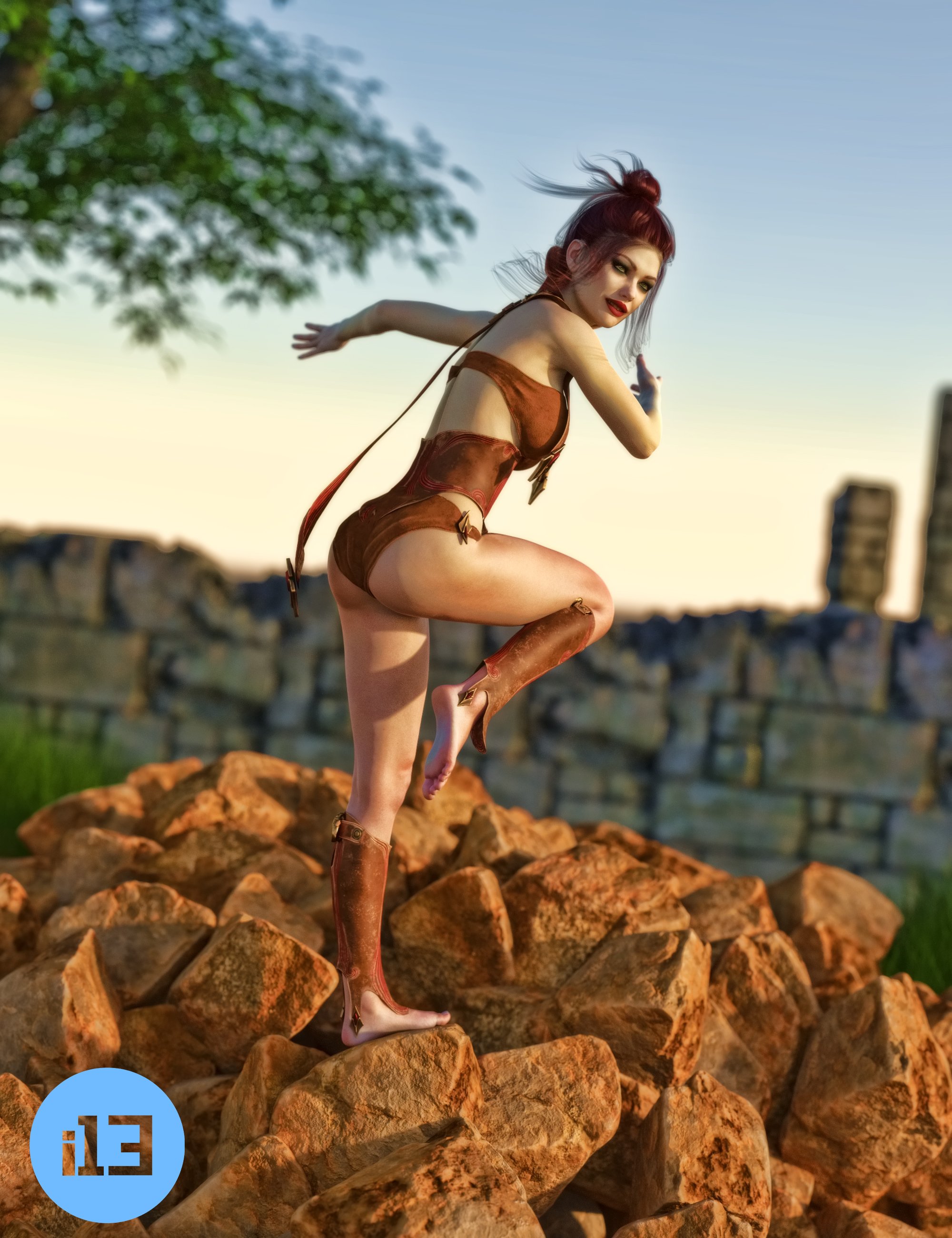 i13 Fantasy Pose Collection for the Genesis 3 Female(s) by: ironman13, 3D Models by Daz 3D