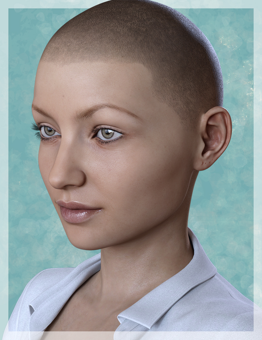 Shaved Hair for Genesis 3 Female(s) Shaved Hair for Genesis 3 Female(s) by: bluejaunte, 3D Models by Daz 3D