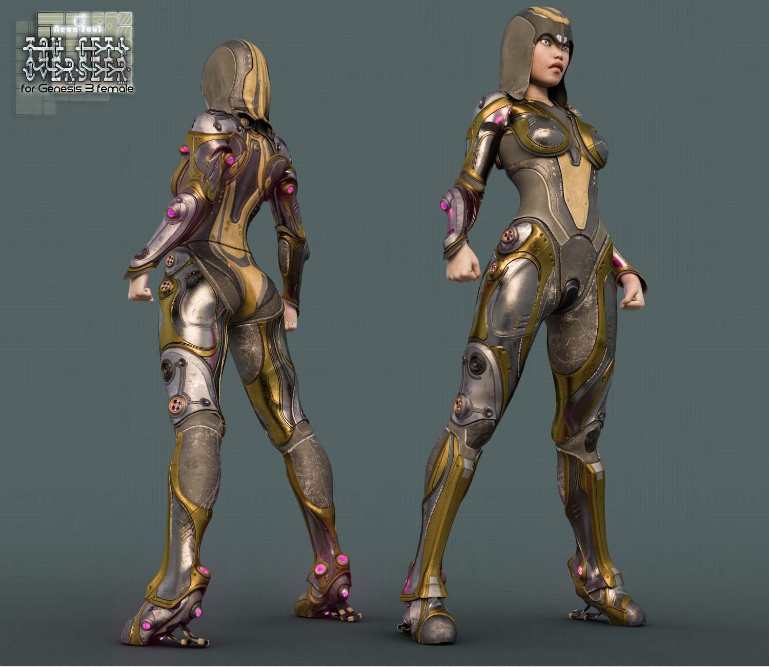 Tau Ceti Overseer Xps by: Aeon Soul, 3D Models by Daz 3D