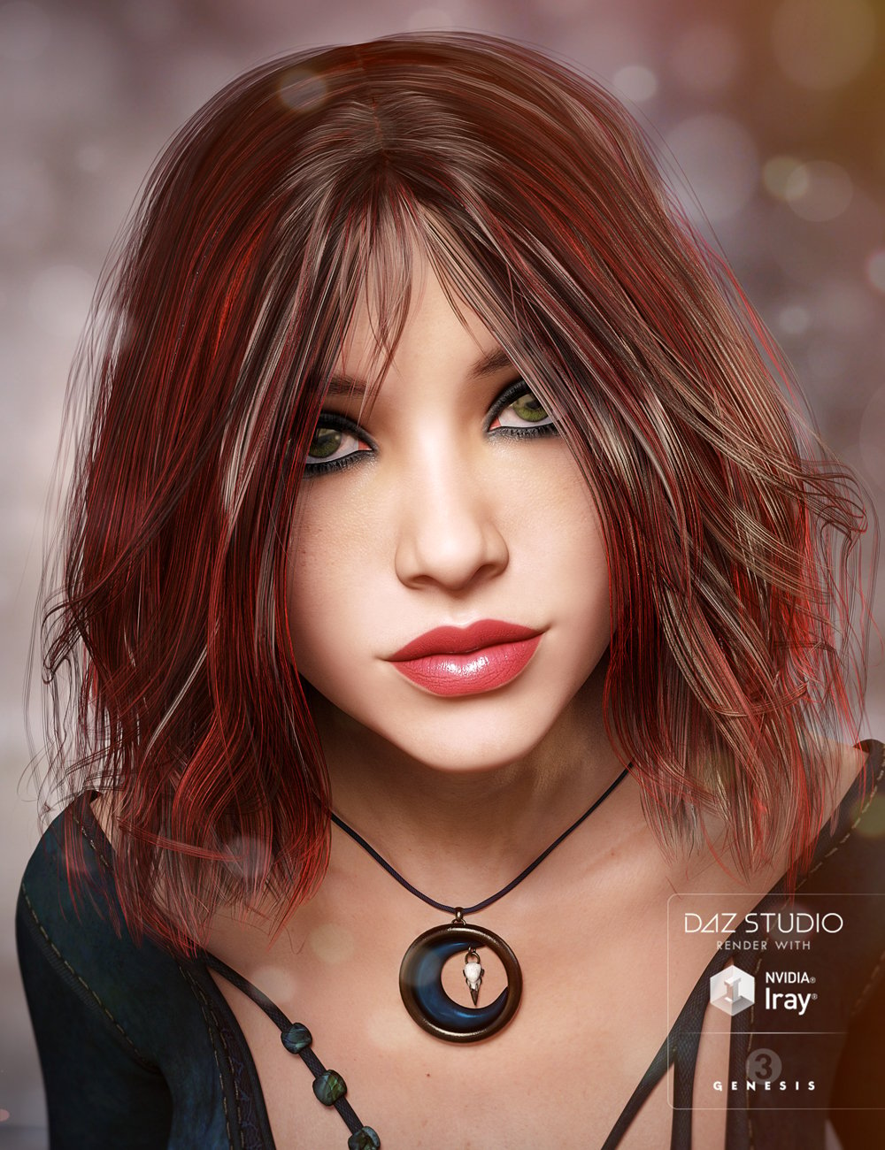 Colors for Misty Hair by: goldtassel, 3D Models by Daz 3D