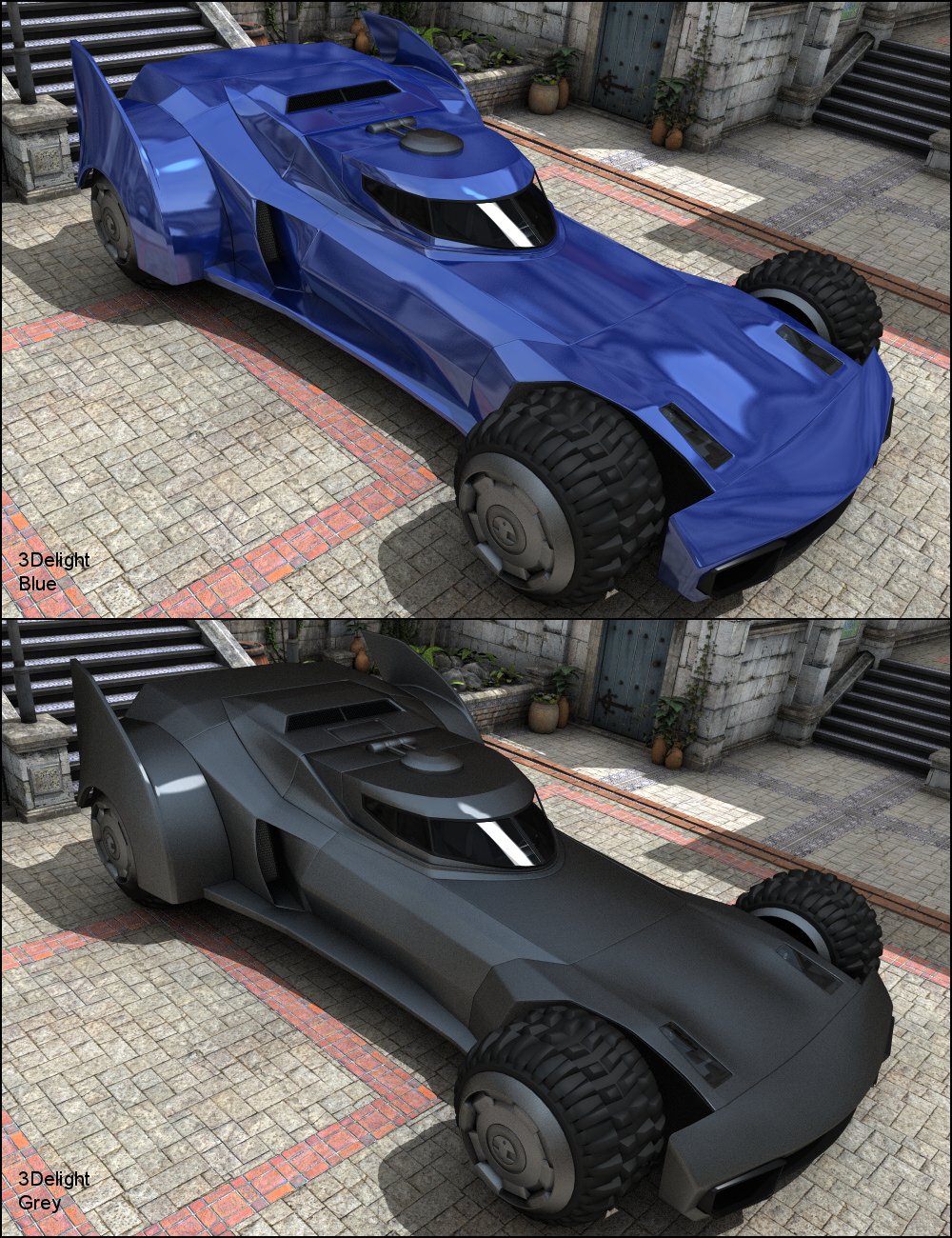 The Super Hero's Car The Super Hero's Car by: Mattymanx, 3D Models by Daz 3D