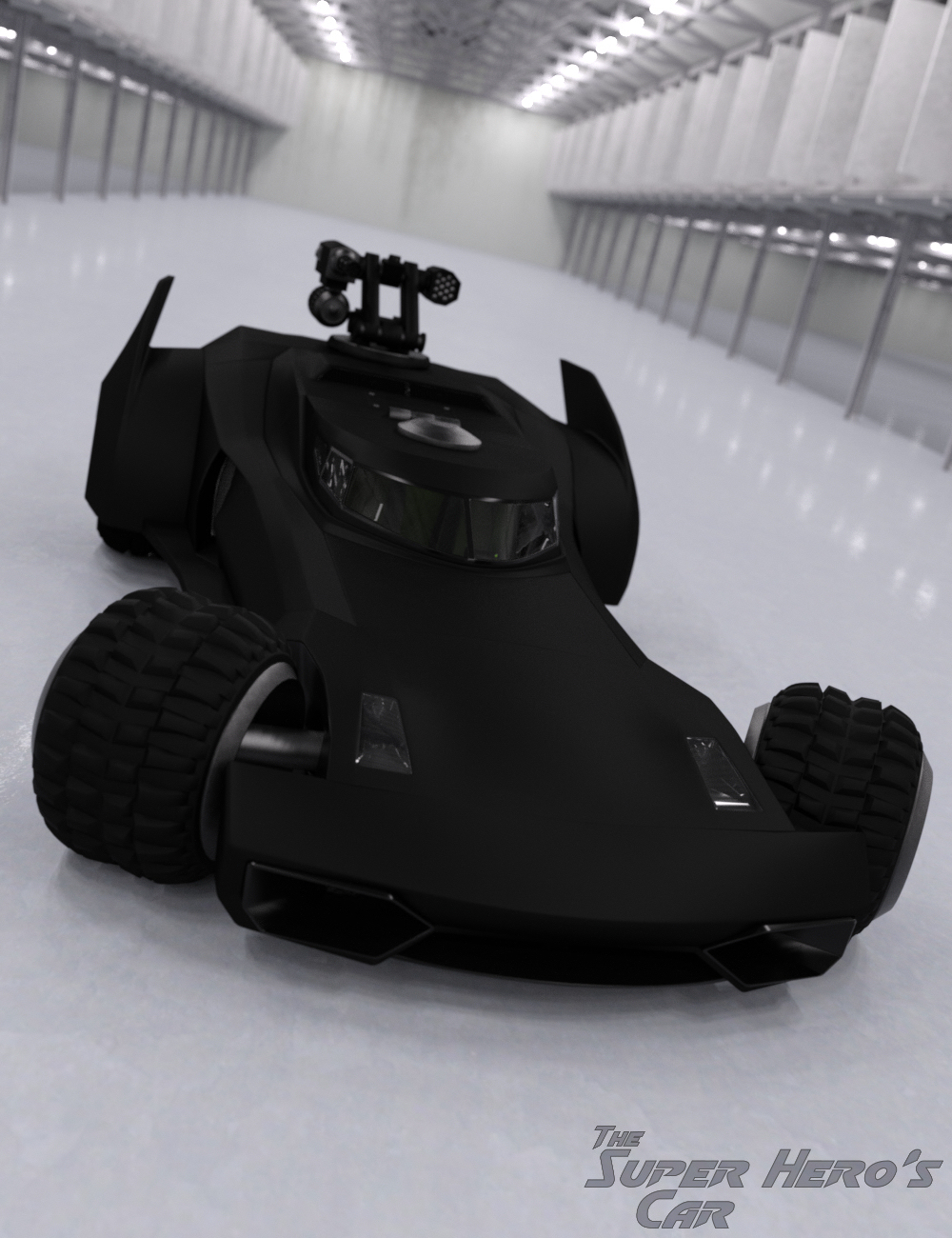 The Super Hero's Car The Super Hero's Car by: Mattymanx, 3D Models by Daz 3D