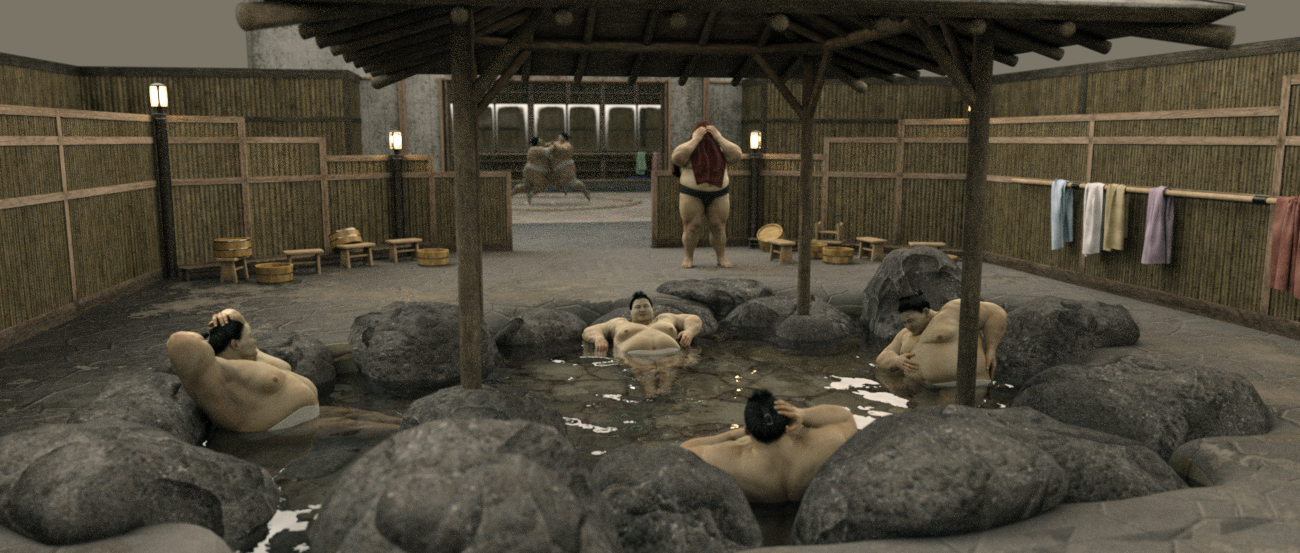 Sumo Stable by: Deepsea, 3D Models by Daz 3D