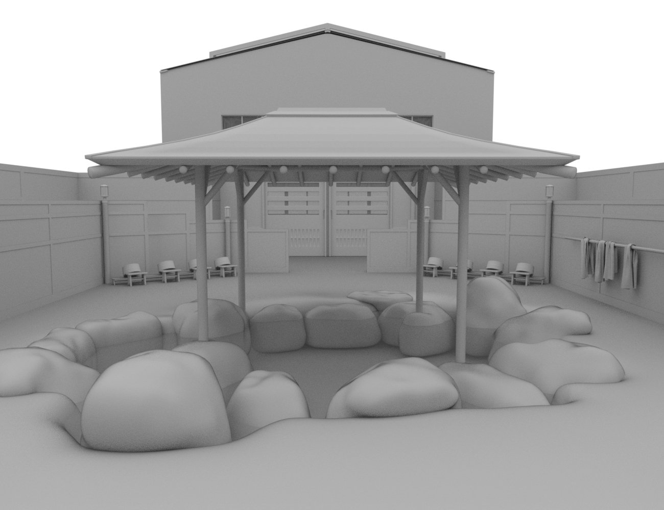 Sumo Stable Sumo Stable by: Deepsea, 3D Models by Daz 3D