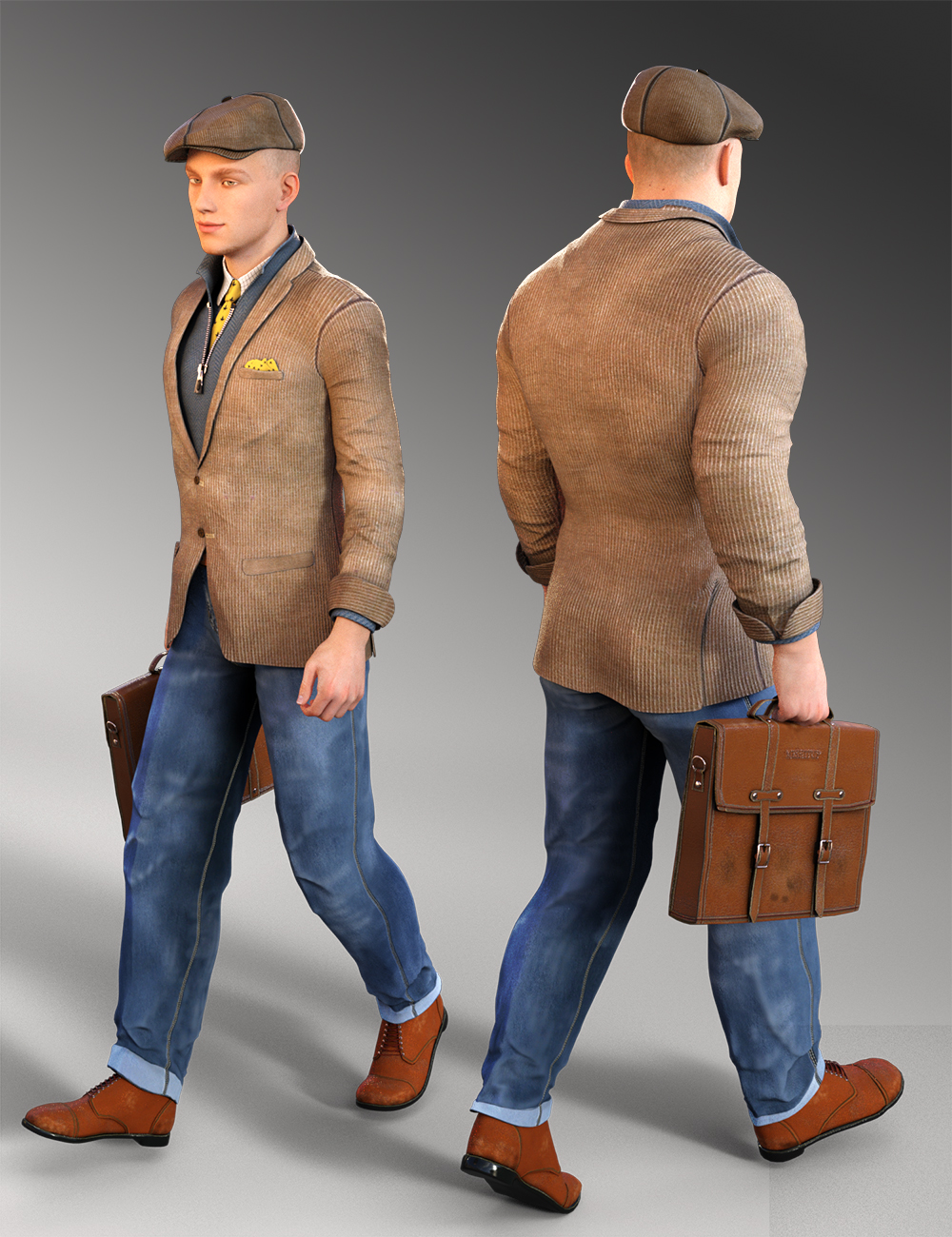 Man About Town for Genesis 3 Male(s) by: Meshitup, 3D Models by Daz 3D