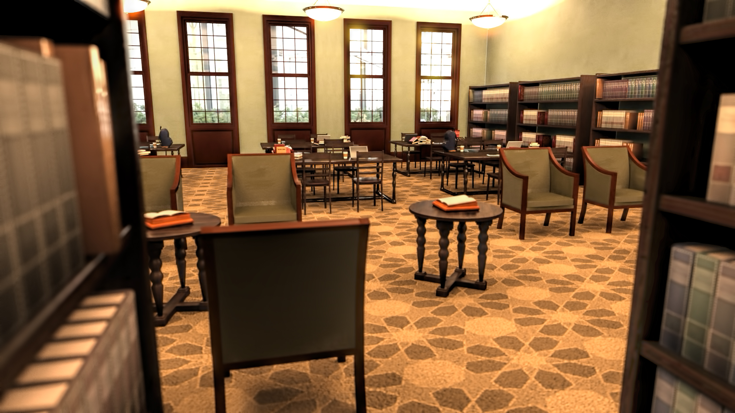 i13 Library Environment i13 Library Environment by: ironman13, 3D Models by Daz 3D