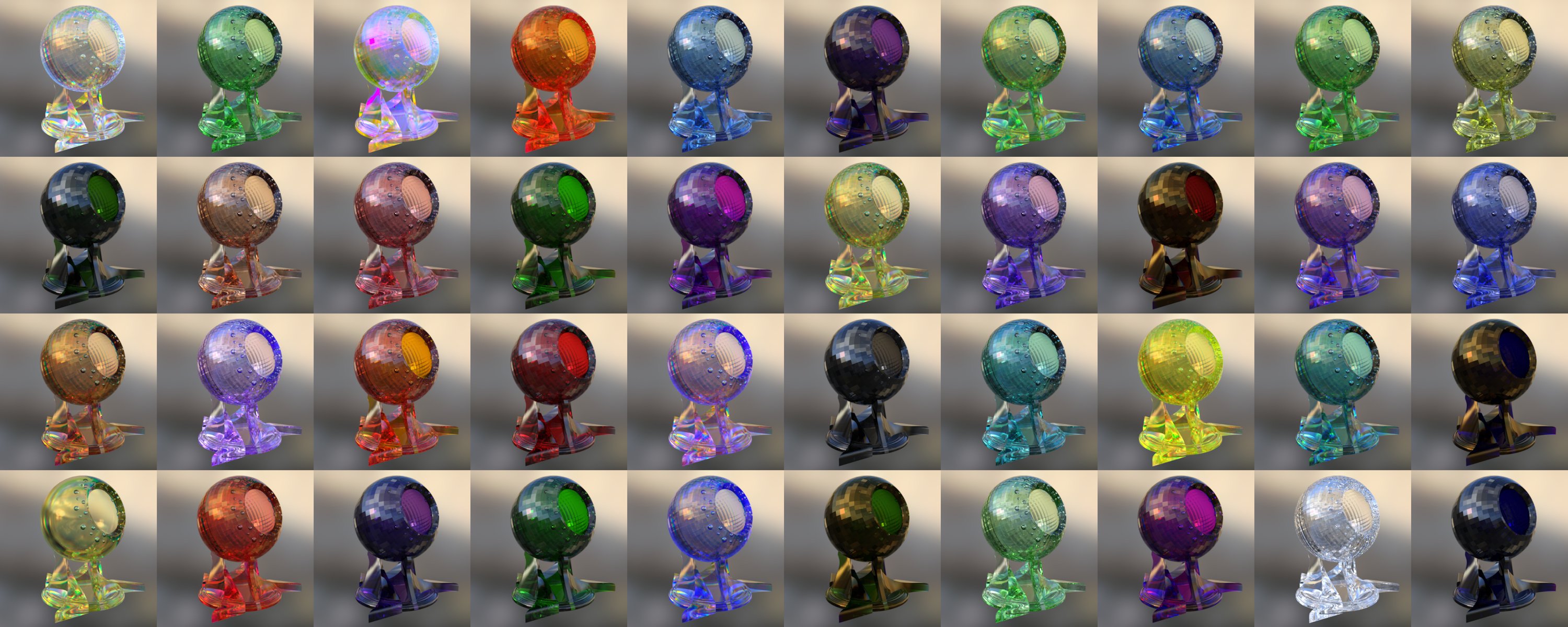 Crystal Light Catchers and Shader Presets for Iray by: Khory, 3D Models by Daz 3D