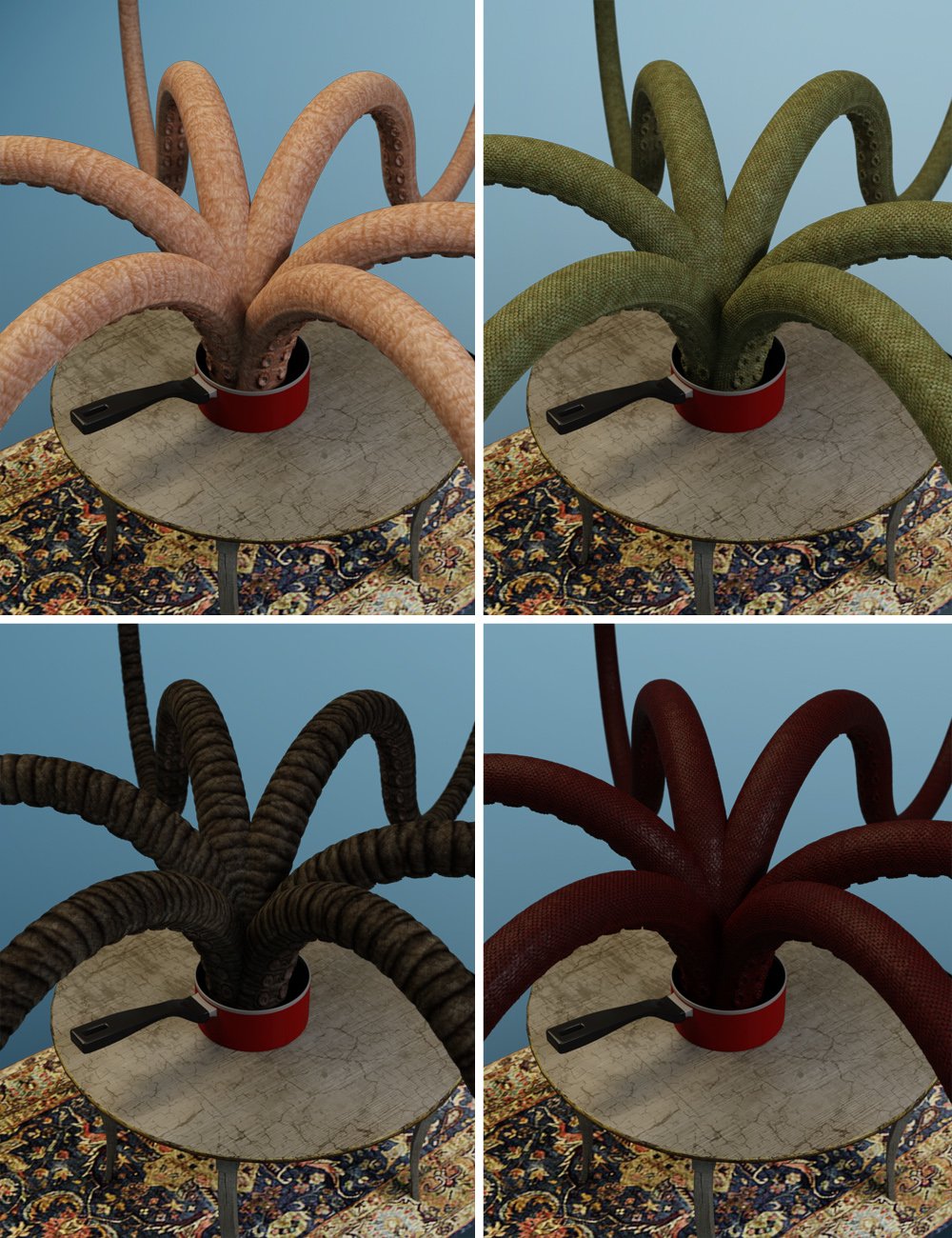 Tentacle Soup Tentacle Soup by: RawArt, 3D Models by Daz 3D