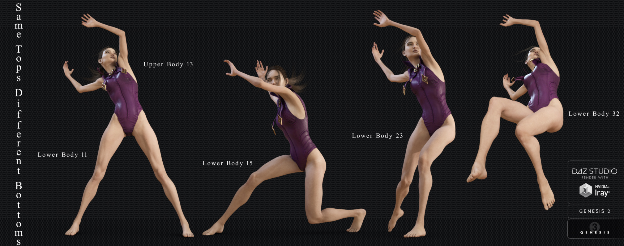 ACTIVE - Magic Poses for Genesis 2 and 3 Female by: Neikdian, 3D Models by Daz 3D