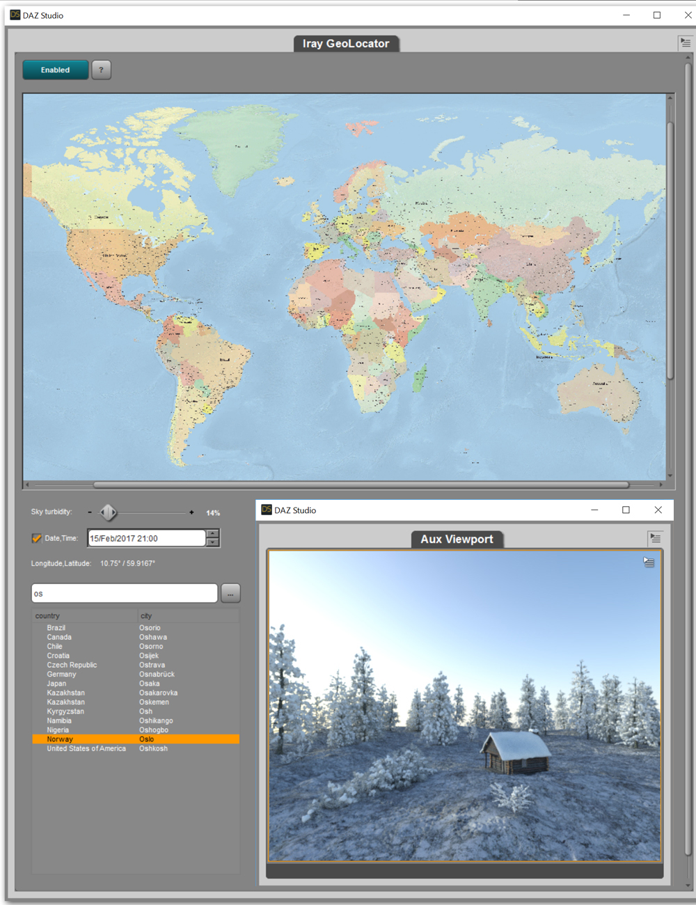 Iray GeoLocator Iray GeoLocator by: Alessandro_AM, 3D Models by Daz 3D