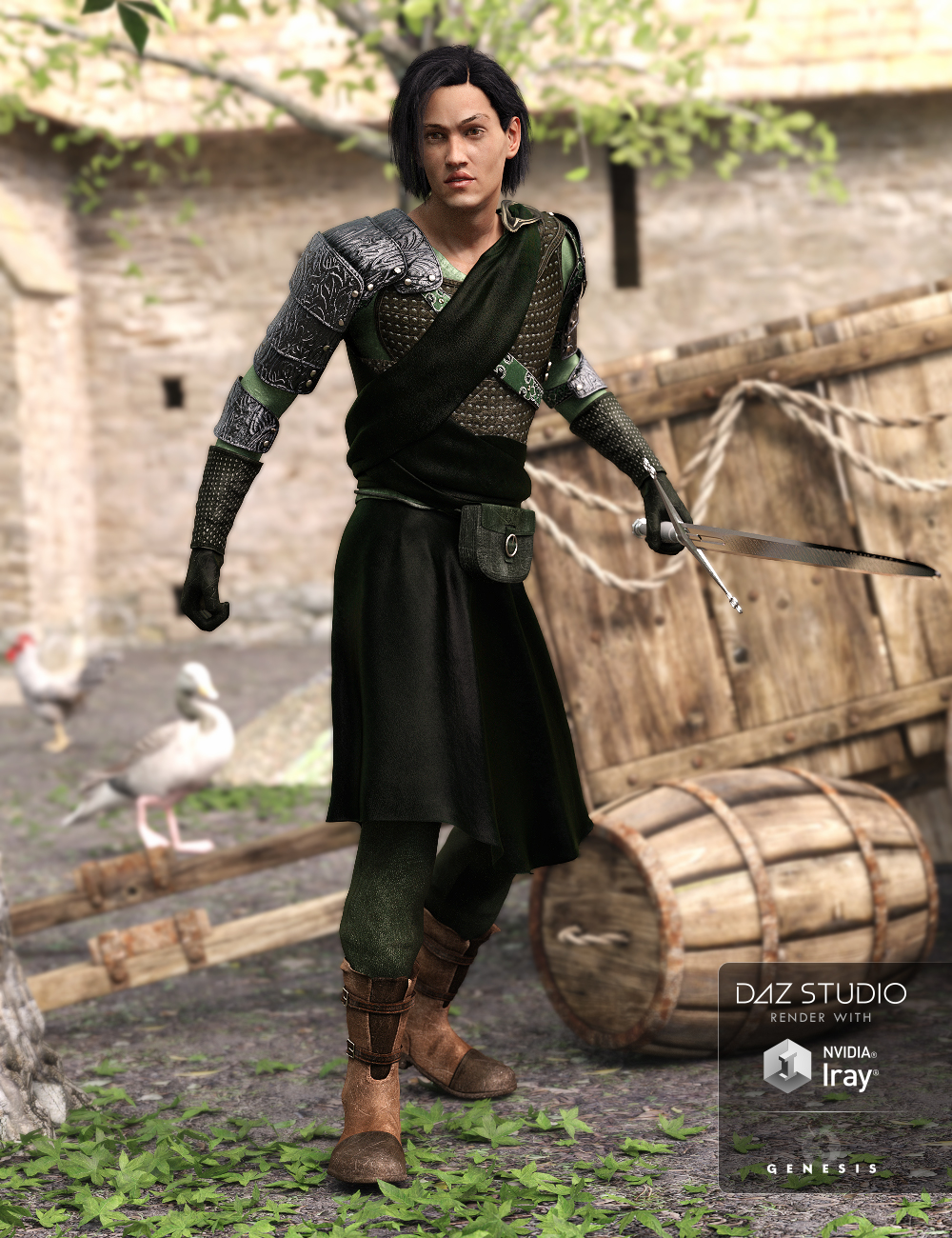 Highlander Outfit Textures Highlander Outfit Textures by: Shox-Design, 3D Models by Daz 3D