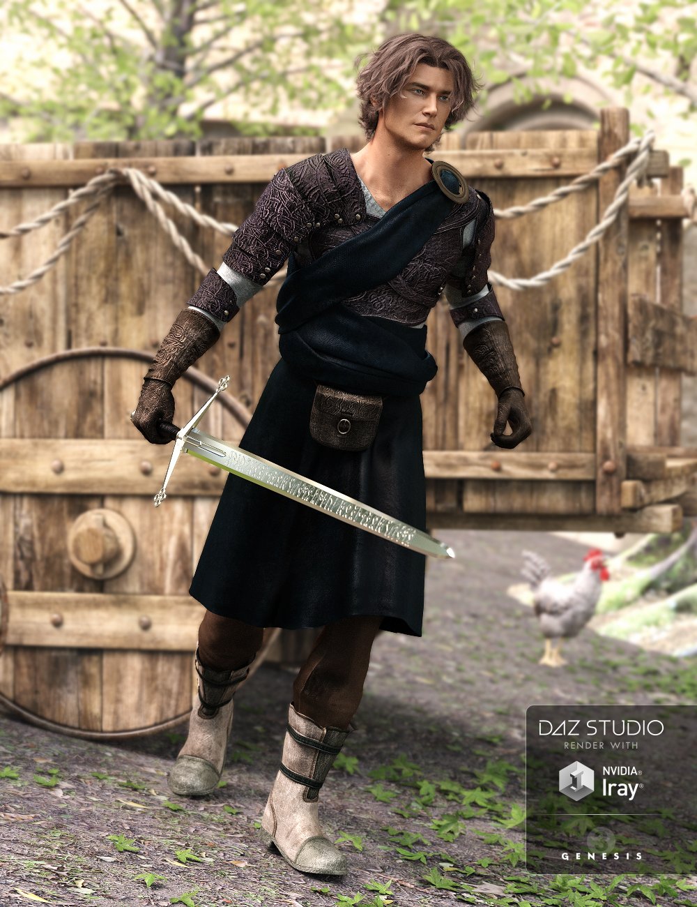 Highlander Outfit Textures Highlander Outfit Textures by: Shox-Design, 3D Models by Daz 3D