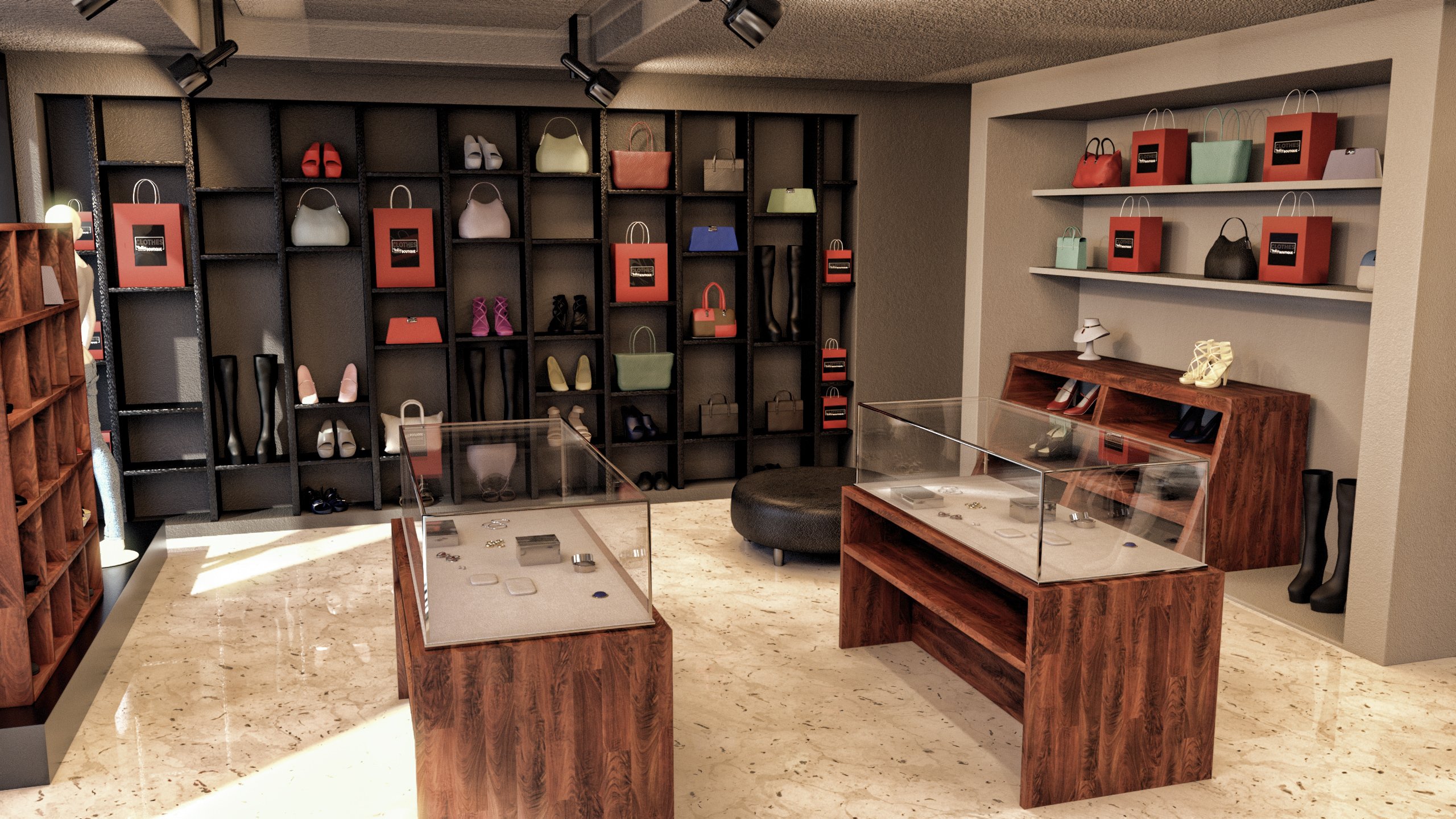 i13 Clothing Boutique Interior by: ironman13, 3D Models by Daz 3D