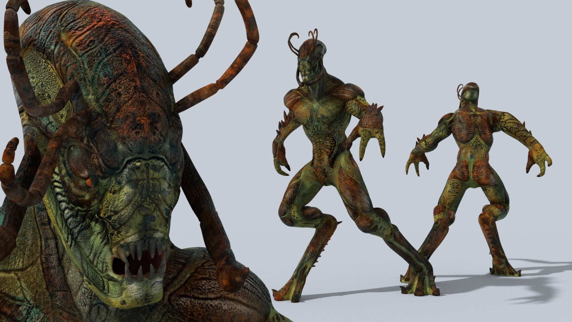 Mantisaran Original Figure by: SubSpeciesCreationsSixus1 Media, 3D Models by Daz 3D