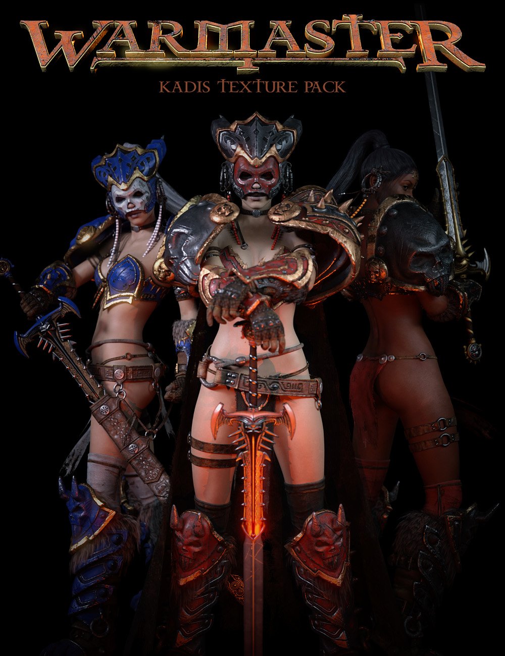 Kadis - Warmaster Texture Pack by: Strangefate, 3D Models by Daz 3D