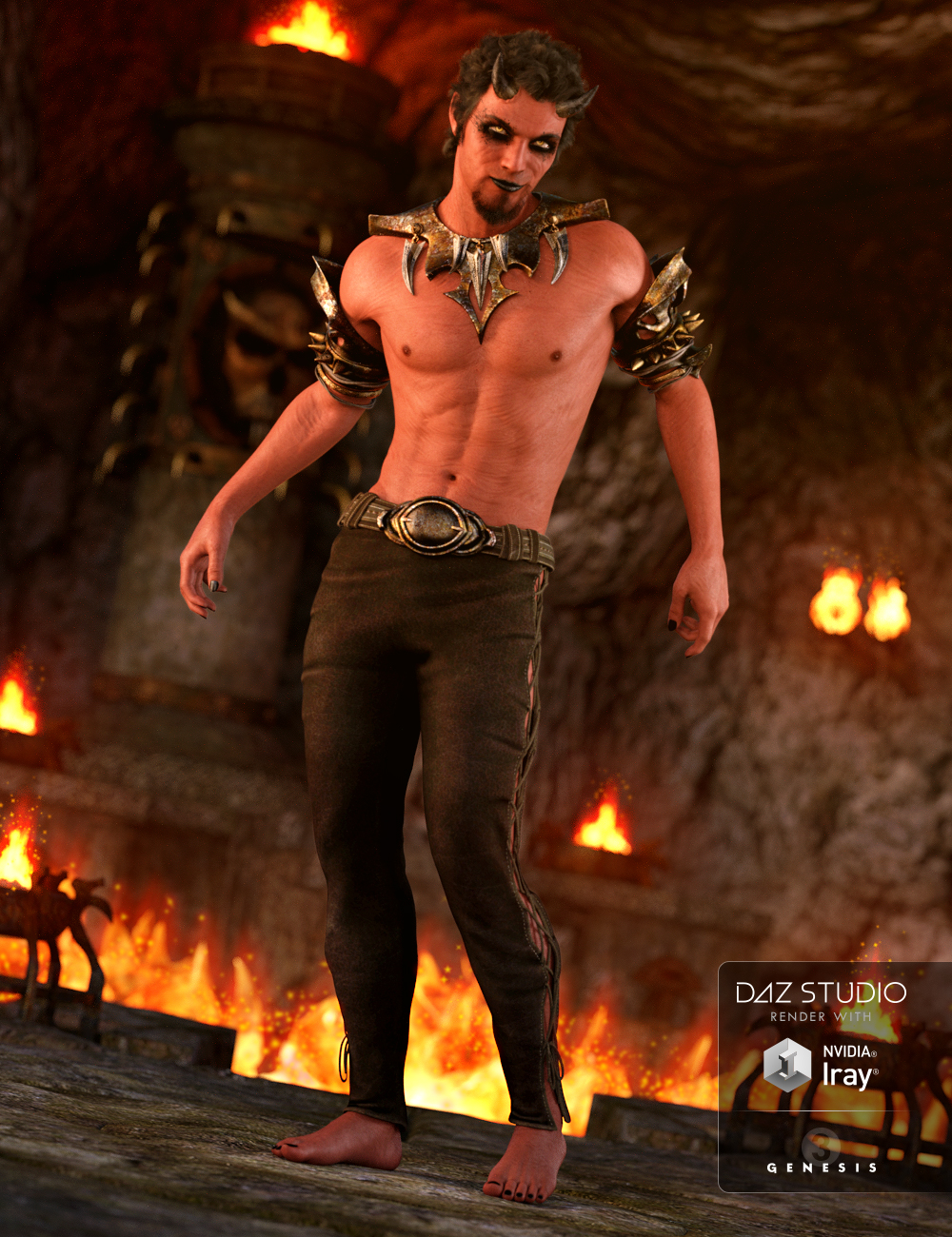 Daemon Outfit for Genesis 3 Male(s)