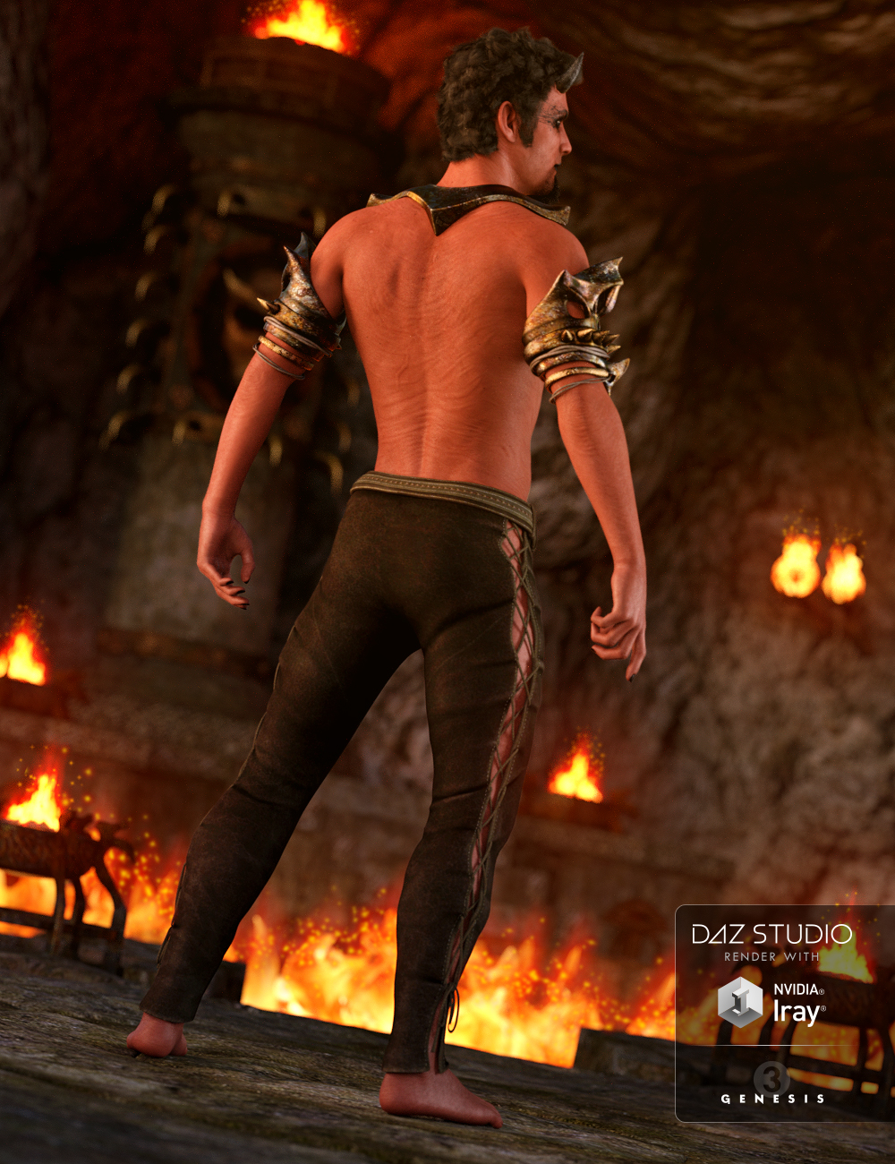 Daemon Outfit for Genesis 3 Male(s) Daemon Outfit for Genesis 3 Male(s) by: Anna BenjaminMada, 3D Models by Daz 3D