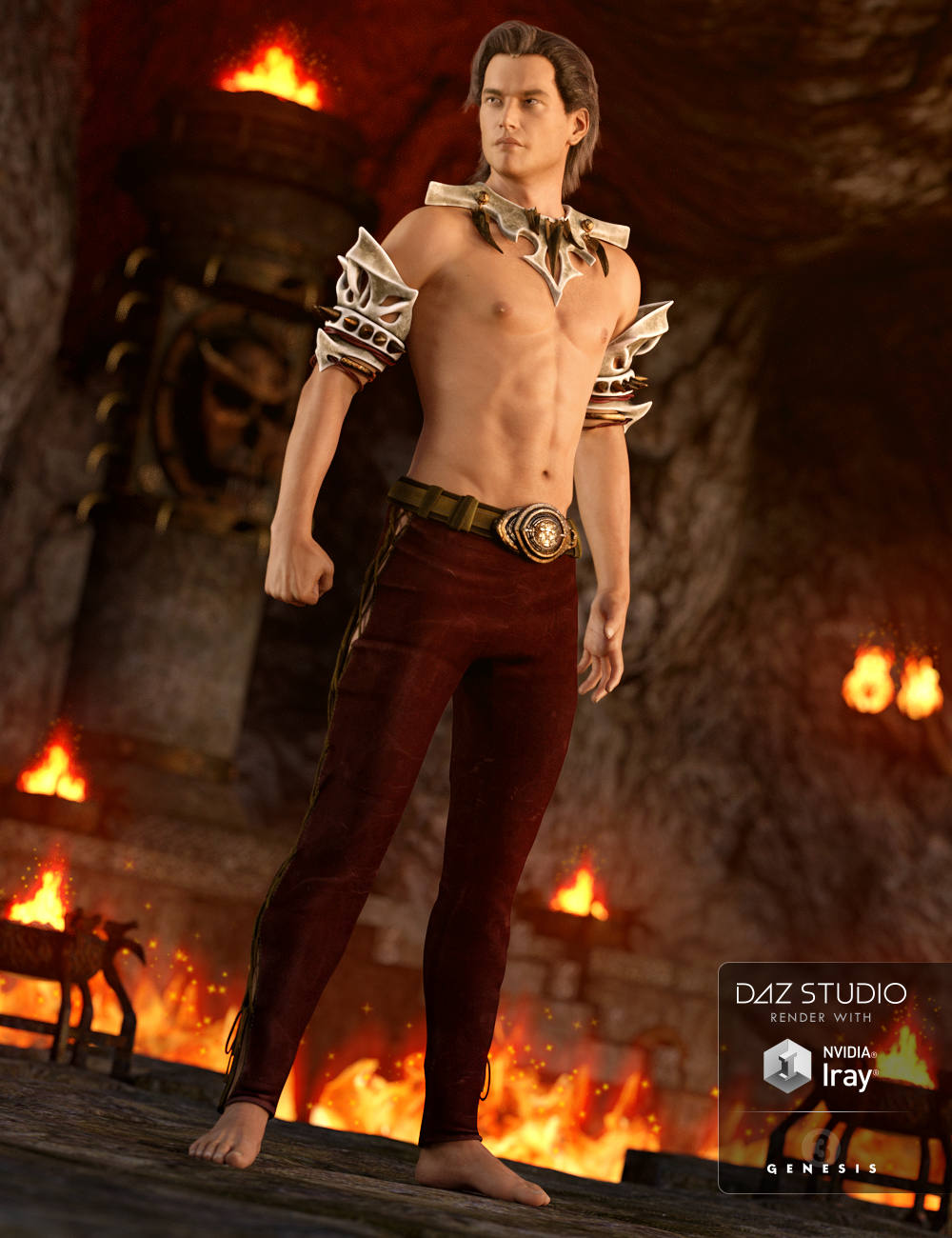 Daemon Outfit for Genesis 3 Male(s) Daemon Outfit for Genesis 3 Male(s) by: Anna BenjaminMada, 3D Models by Daz 3D