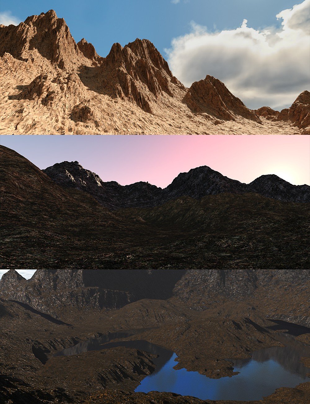 Terrain Morphs for TerraDome3 Volume 2 Terrain Morphs for TerraDome3 Volume 2 by: dglidden, 3D Models by Daz 3D